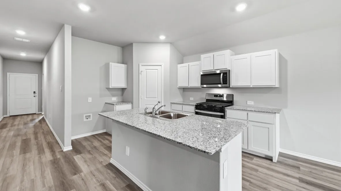 Kitchen - All Home and community information, including pricing, included features, terms, availability and amenities, are subject to change at any time without notice or obligation. All Drawings, pictures, photographs, video, square footages, floor plans, elevations, features, colors and sizes are approximate for illustration purposes only and will vary from the homes as built.
