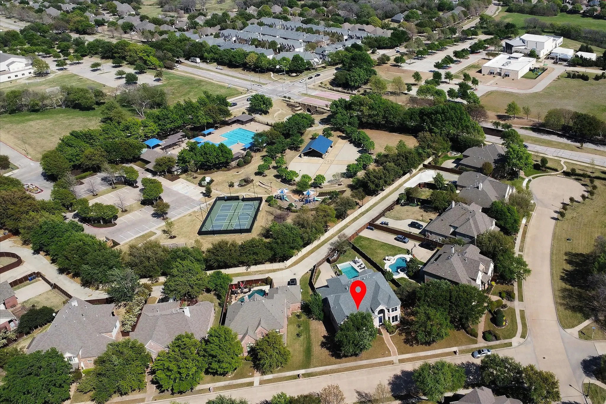 Ideally located just steps from the Stonebridge Plaza and Aquatic Center, residents enjoy access to community pools, pickleball courts, a playground, and more - bringing together luxury, convenience, and lifestyle in one exceptional property.