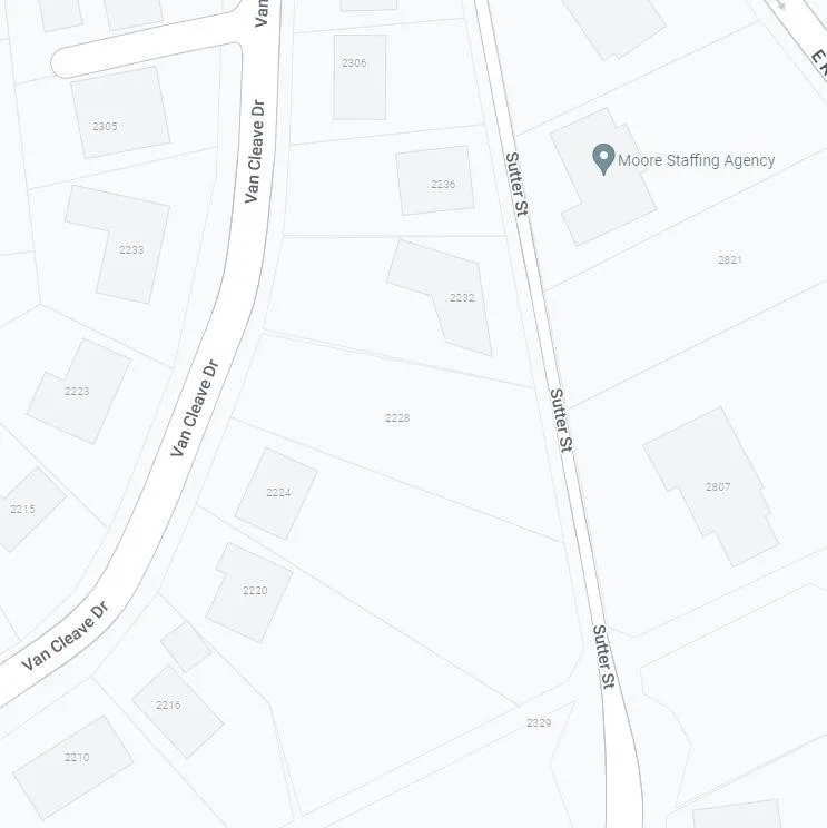Lot Location - 2228 Van Cleave, Dallas, TX