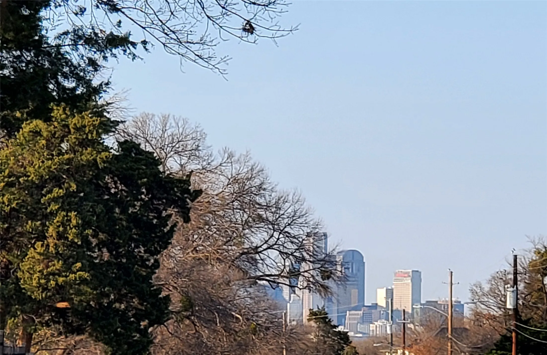 Dallas Skyline view