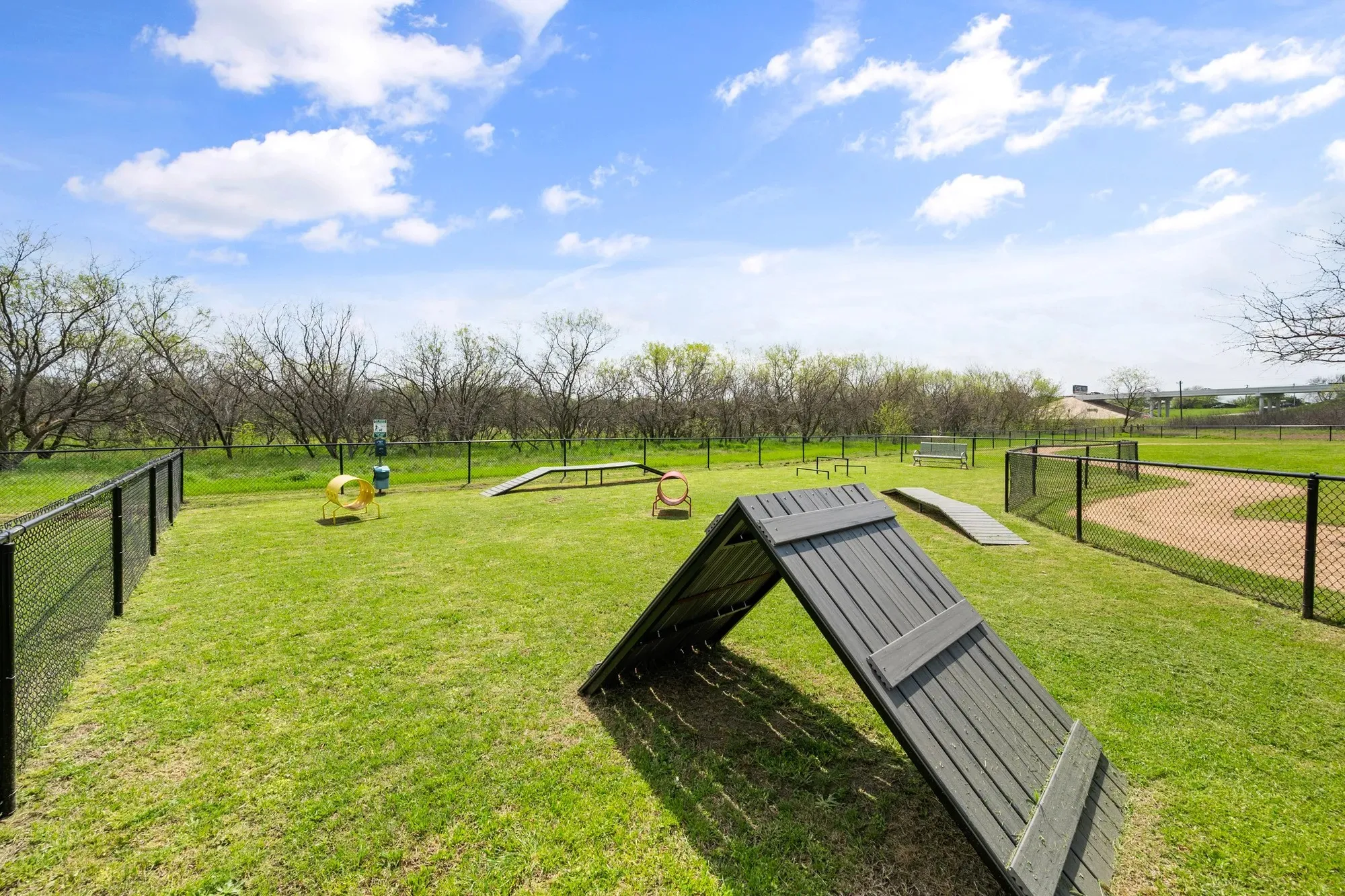 Community dog park