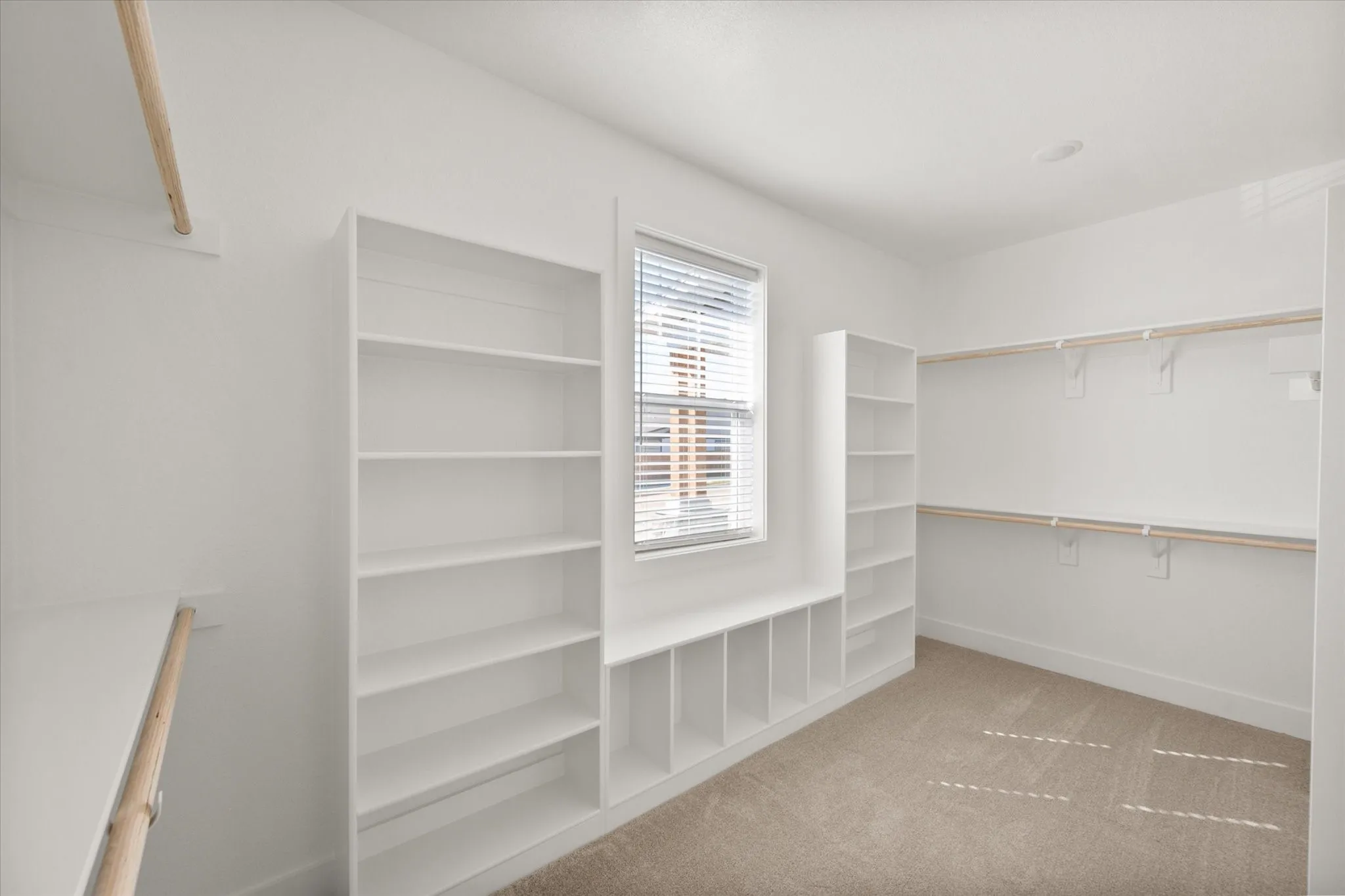Primary closet
