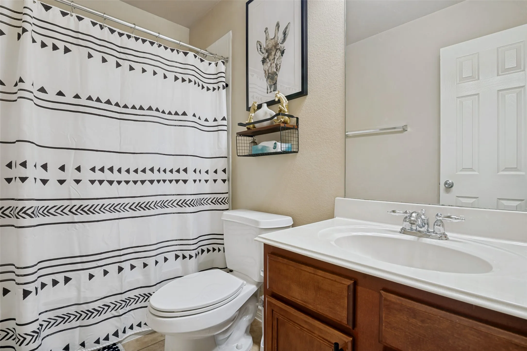 Hall bath