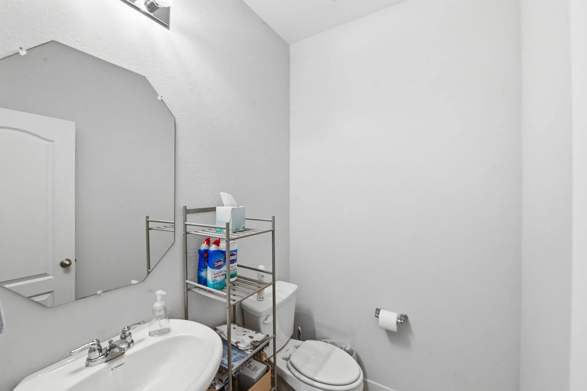 Down bathroom