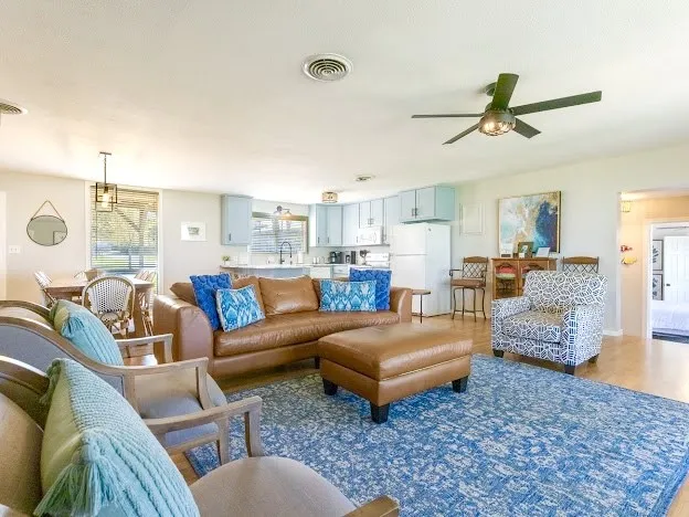 Open Concept Design with Big Picture Windows