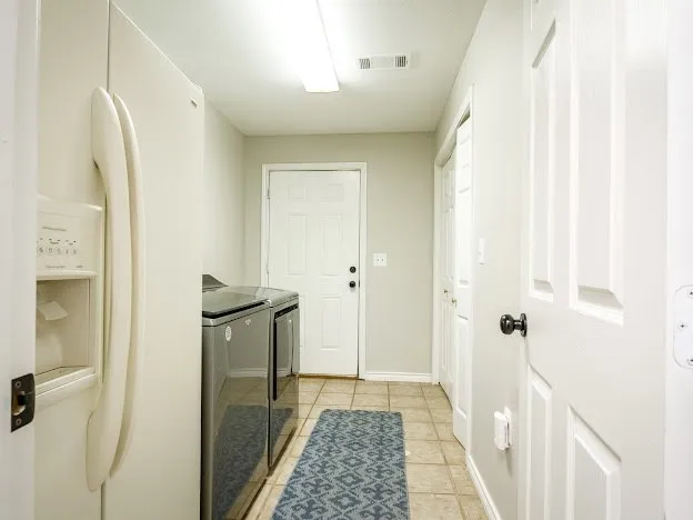 Full Size Washer & Dryer With extra Refrigerator.