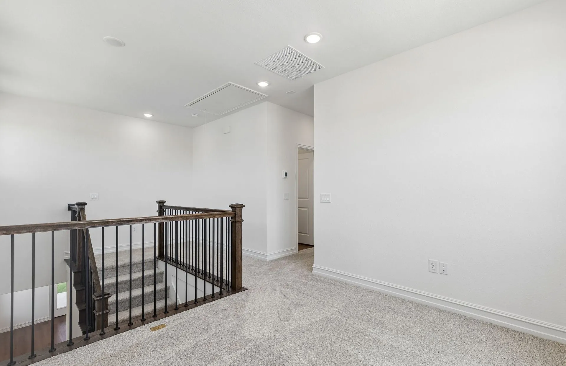 Loft on second floor entry