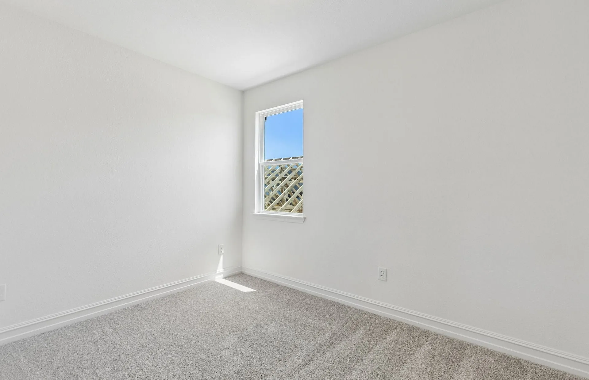 Spacious secondary bedroom