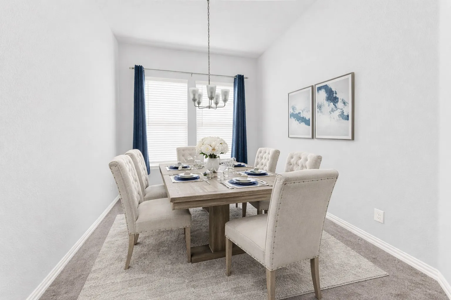 Dining Room - virtually staged