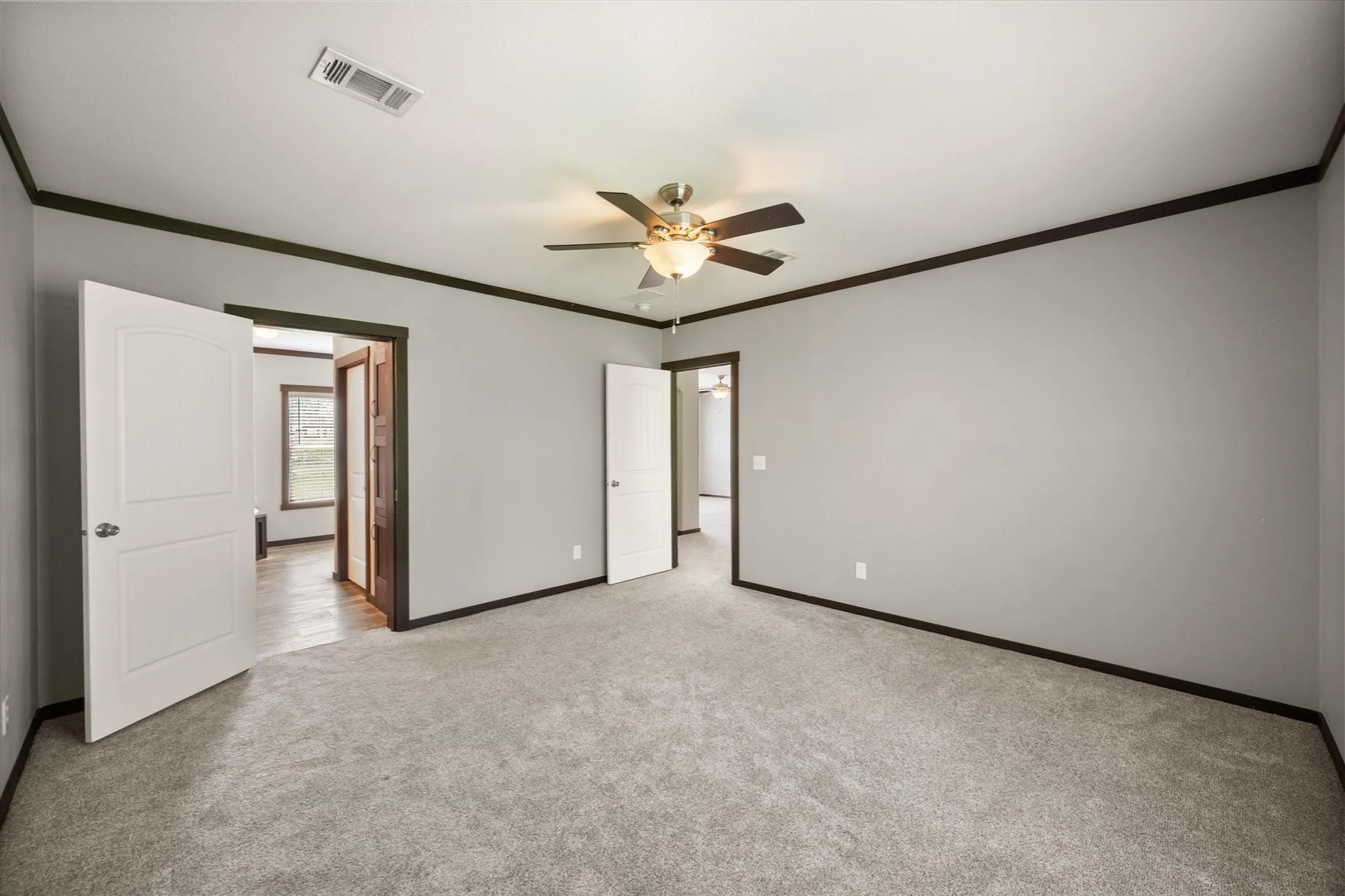 Spacious split-bedroom layout offers added privacy and comfortable everyday living for owners and guests alike.
