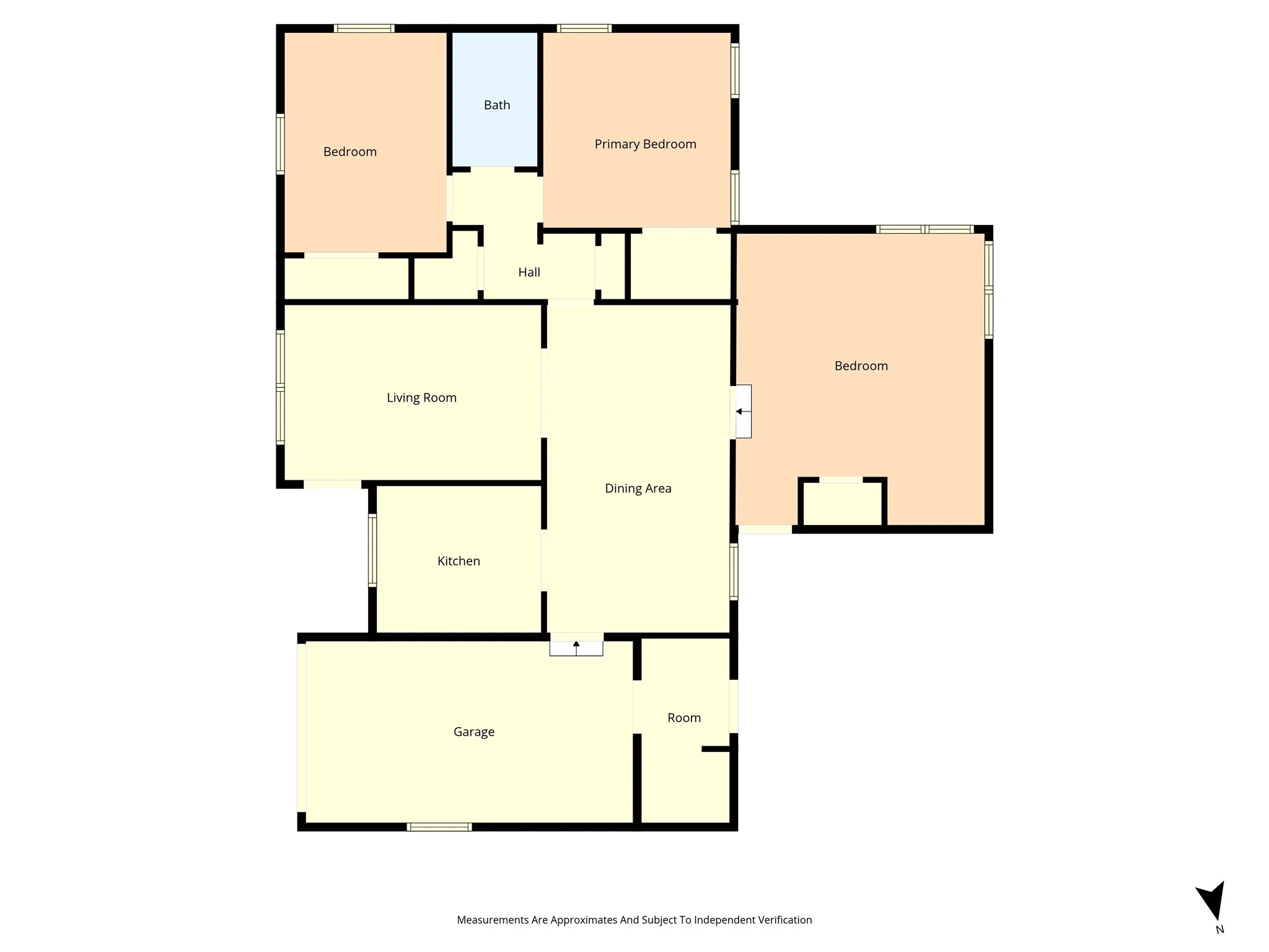 View of home floor plan