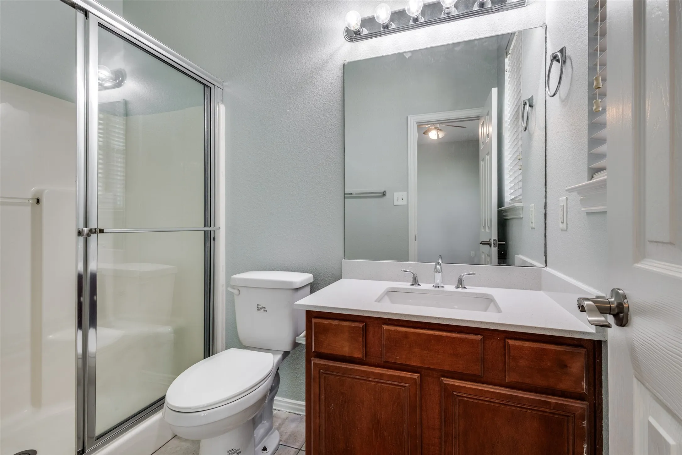 ENSUITE BATH WITH SIZABLE SHOWER~NEW SINK, COUNTER TOPS & HARDWARE~