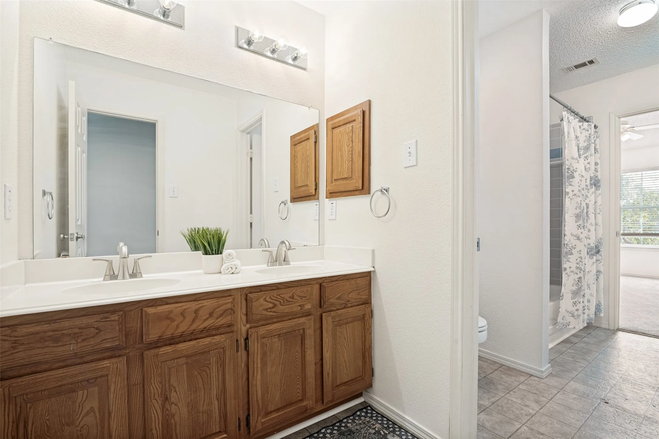 Jack and Jill bathroom