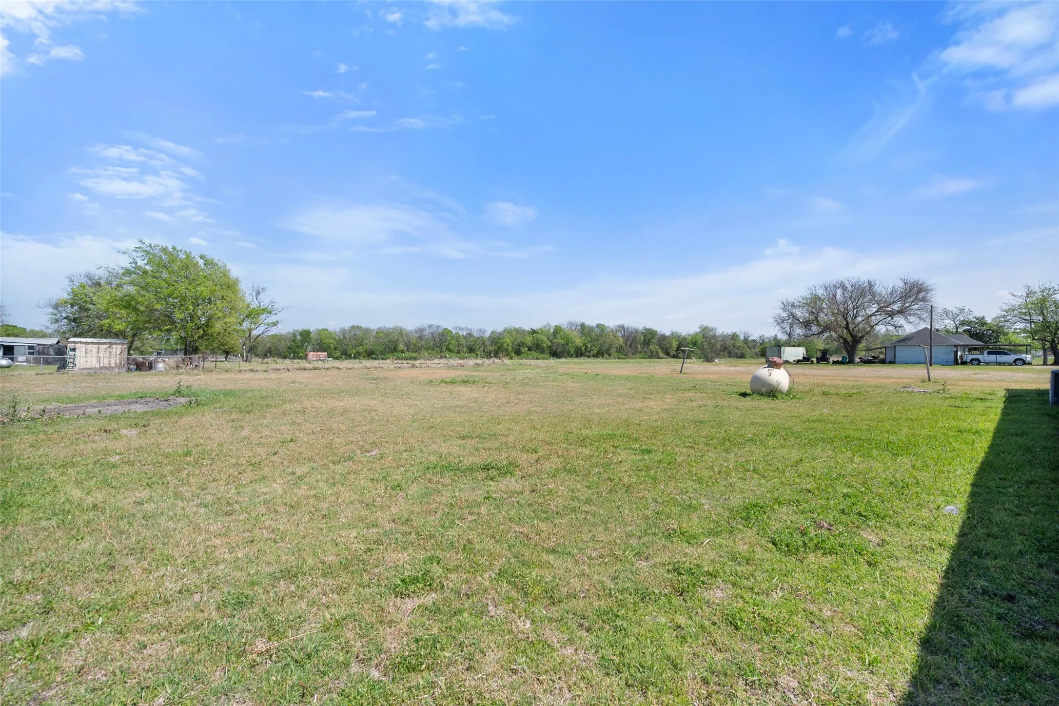 Enormous backyard