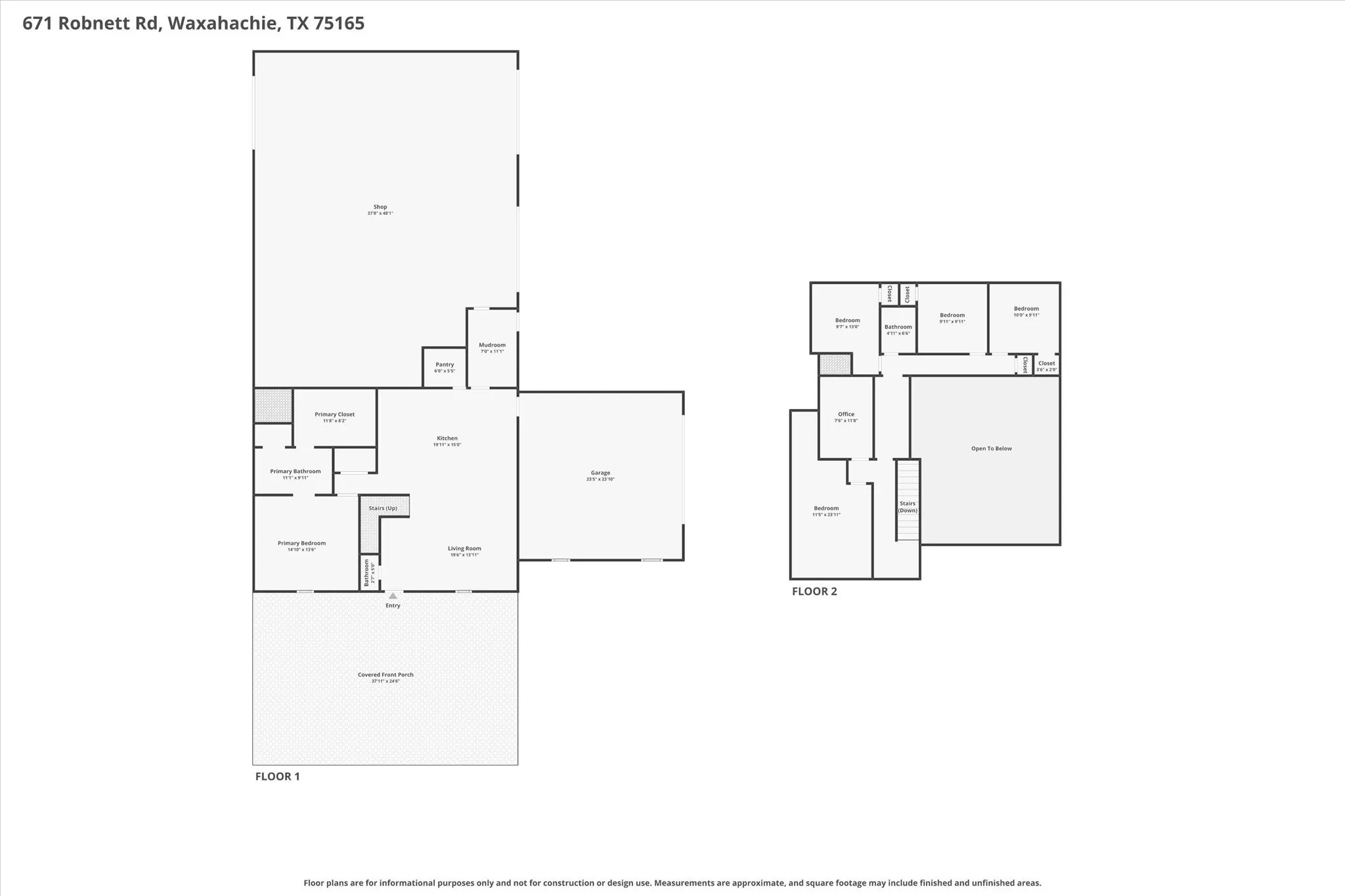 Single Family Residence For Sale in Ellis County , 671 Robnett Road, Waxahachie, Texas 75165, 5 Bedrooms, 4 Bathrooms, 6 Garage spaces, 2,281 Sqft, built in 2017, Preowned, Price $1,260,000, mls#21219298, Real Estate Agent in Waxahachie, Homes For Sale in Ellis county, Homes For Sale in Waxahachie, Realtor in Waxahachie Texas, Real Estate Brokerage Independent Realty Texas, Luminita Cordes Realtor