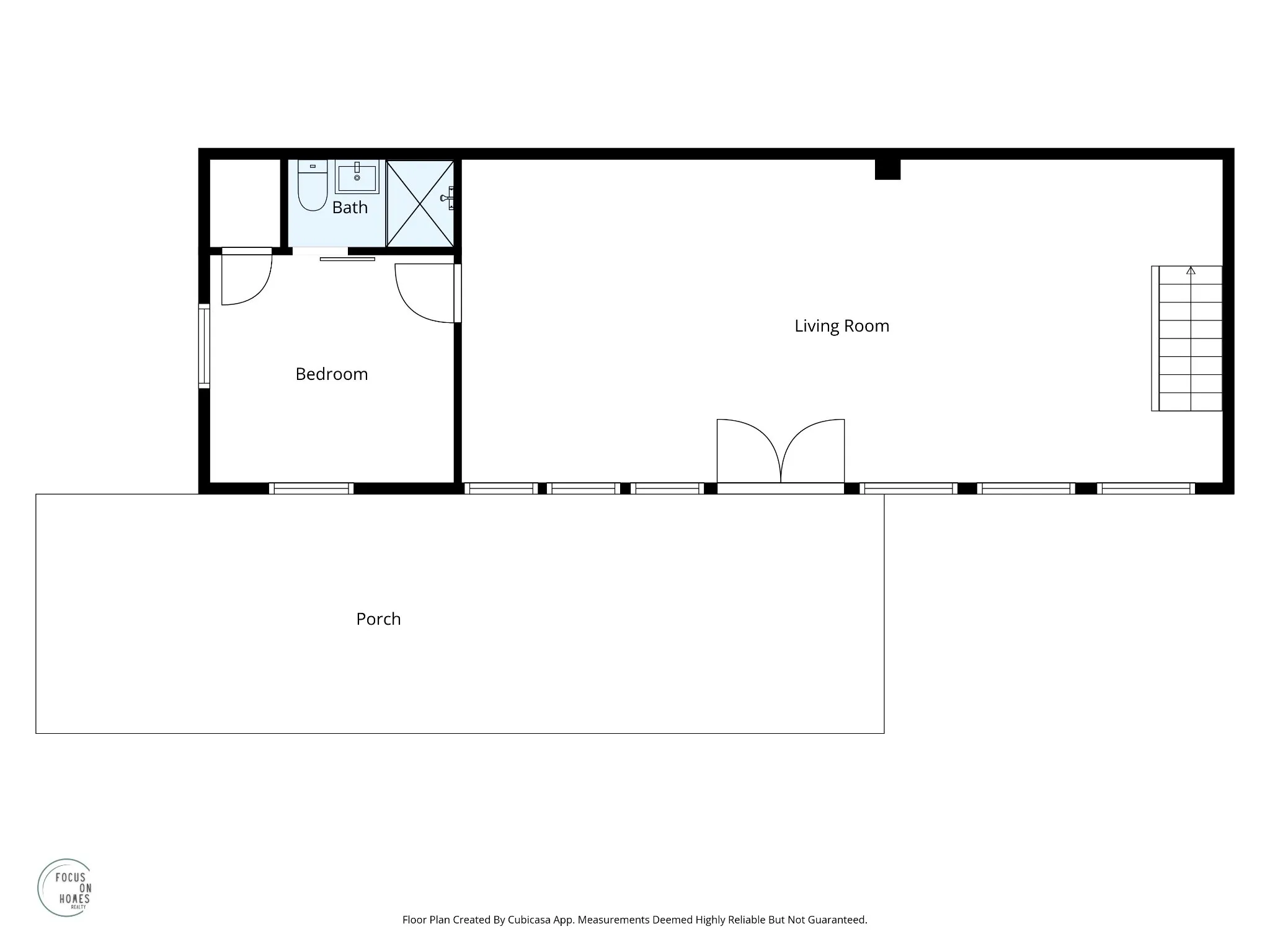 Second floor only.