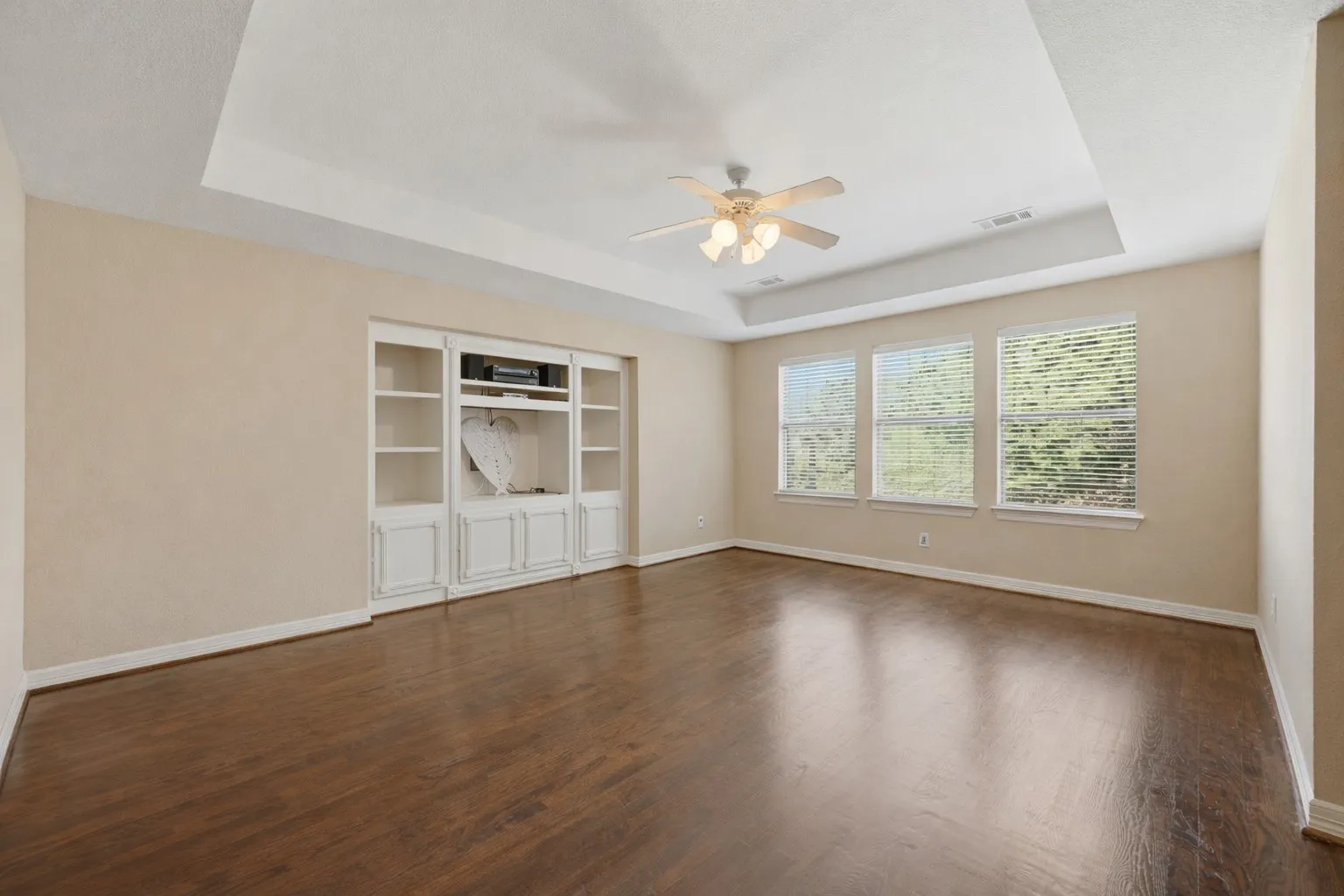 Upstairs game room-furniture removed digitally for marketing purpose