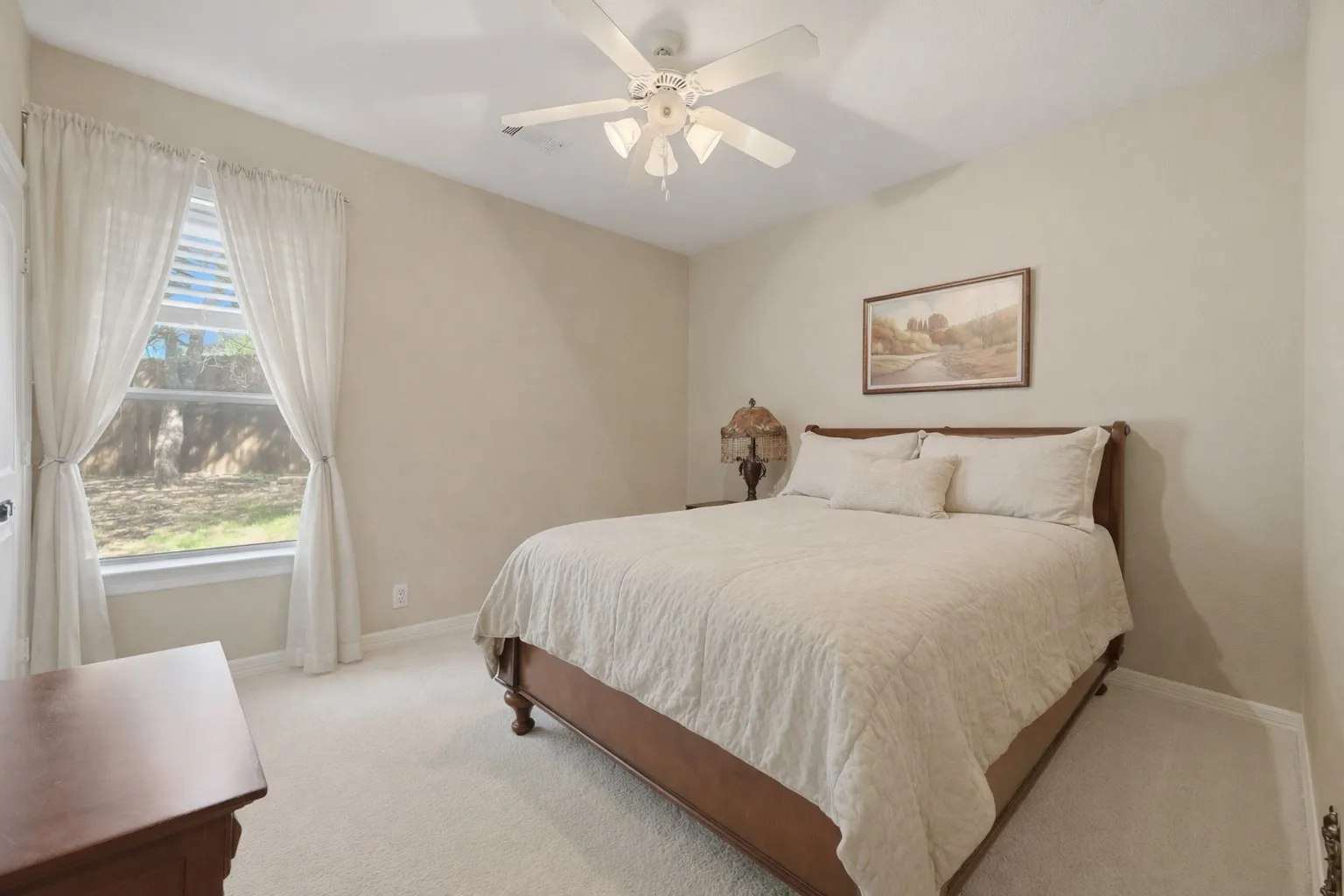 Downstairs bedroom-furniture removed digitally for marketing purpose