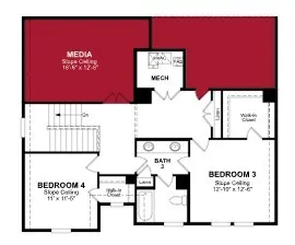 Beazer Homes Enclave at Legacy Hills Laredo Floorplan.
