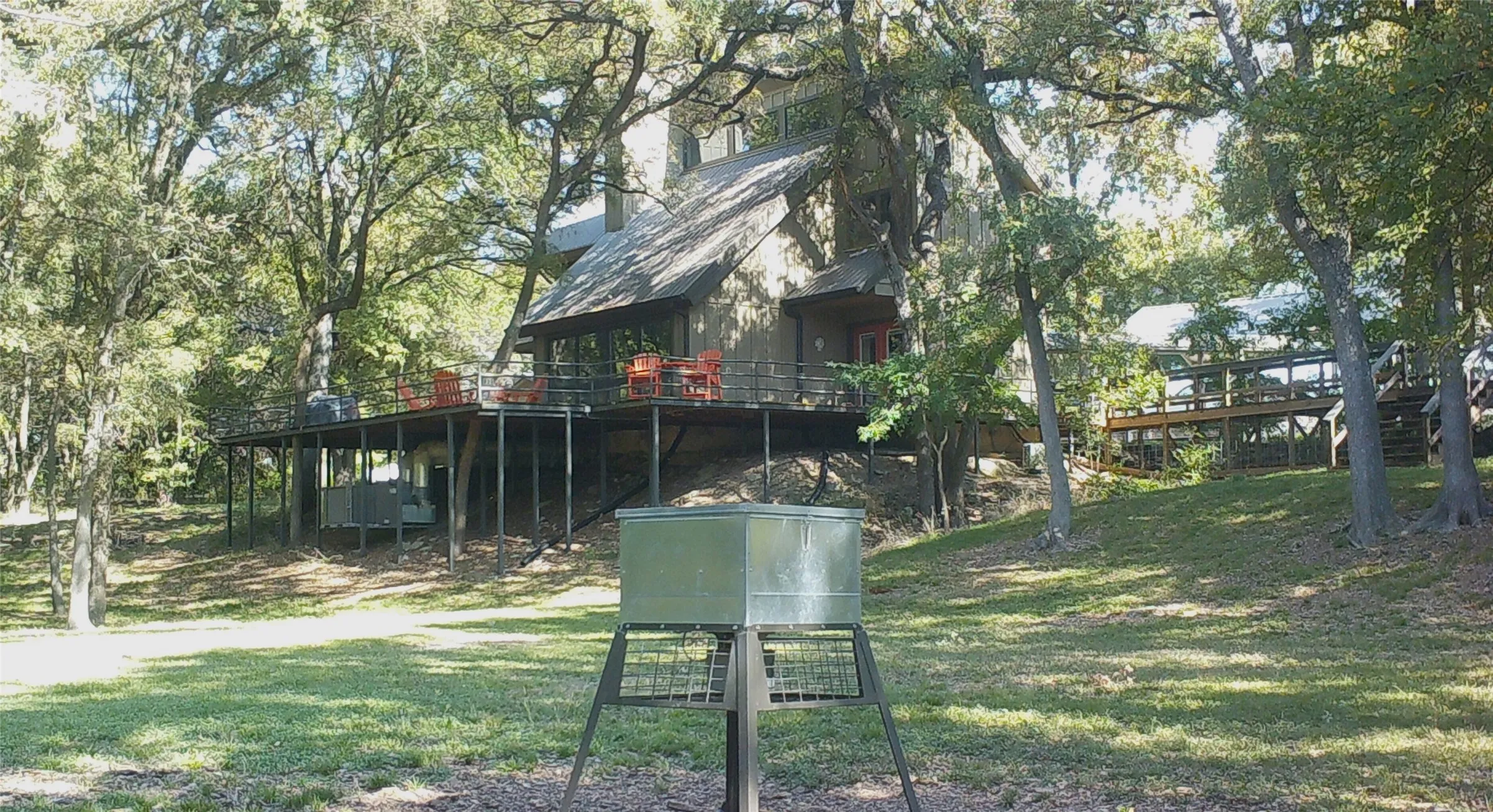 Back of the cabin