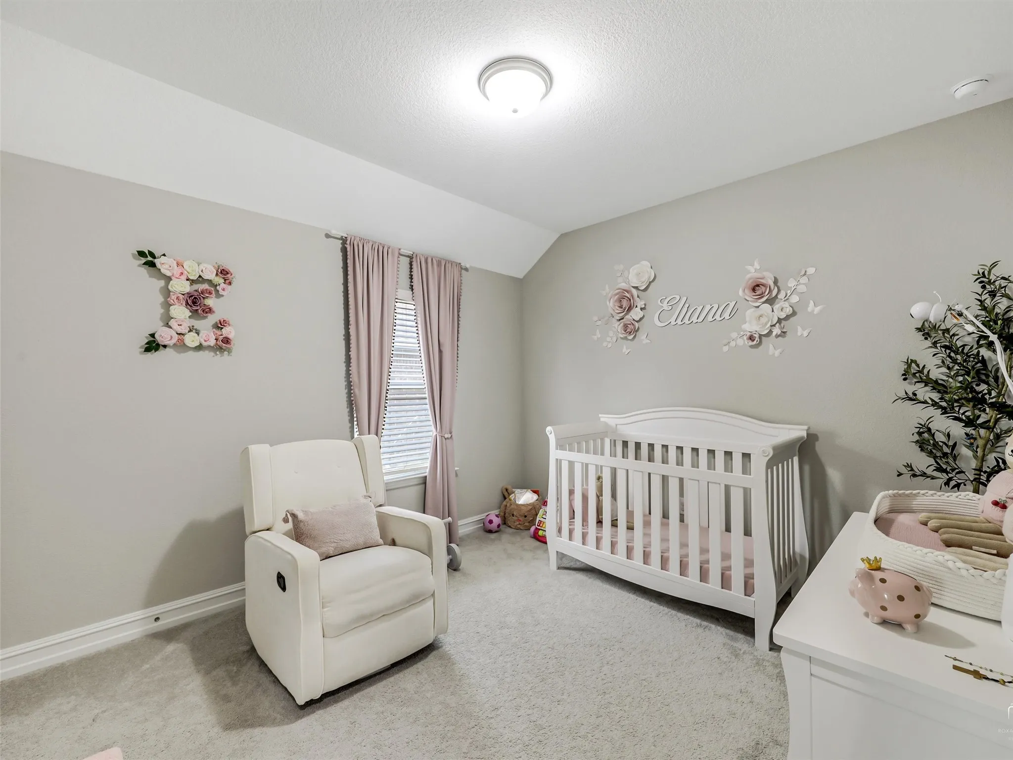 Secondary Bedroom with Spacious Closet and. High Ceilings
