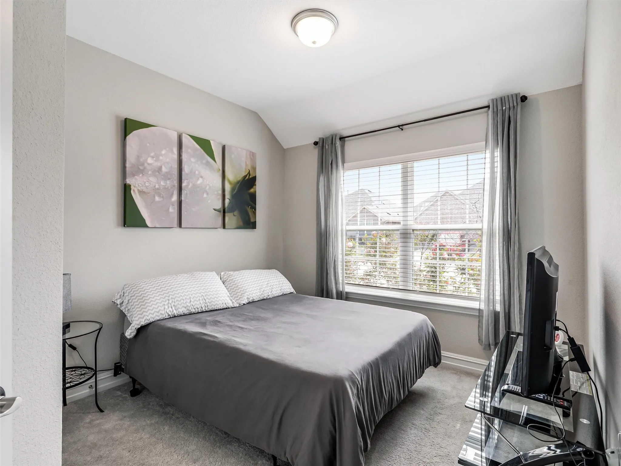 Secondary Bedroom with Spacious Closet and. High Ceilings