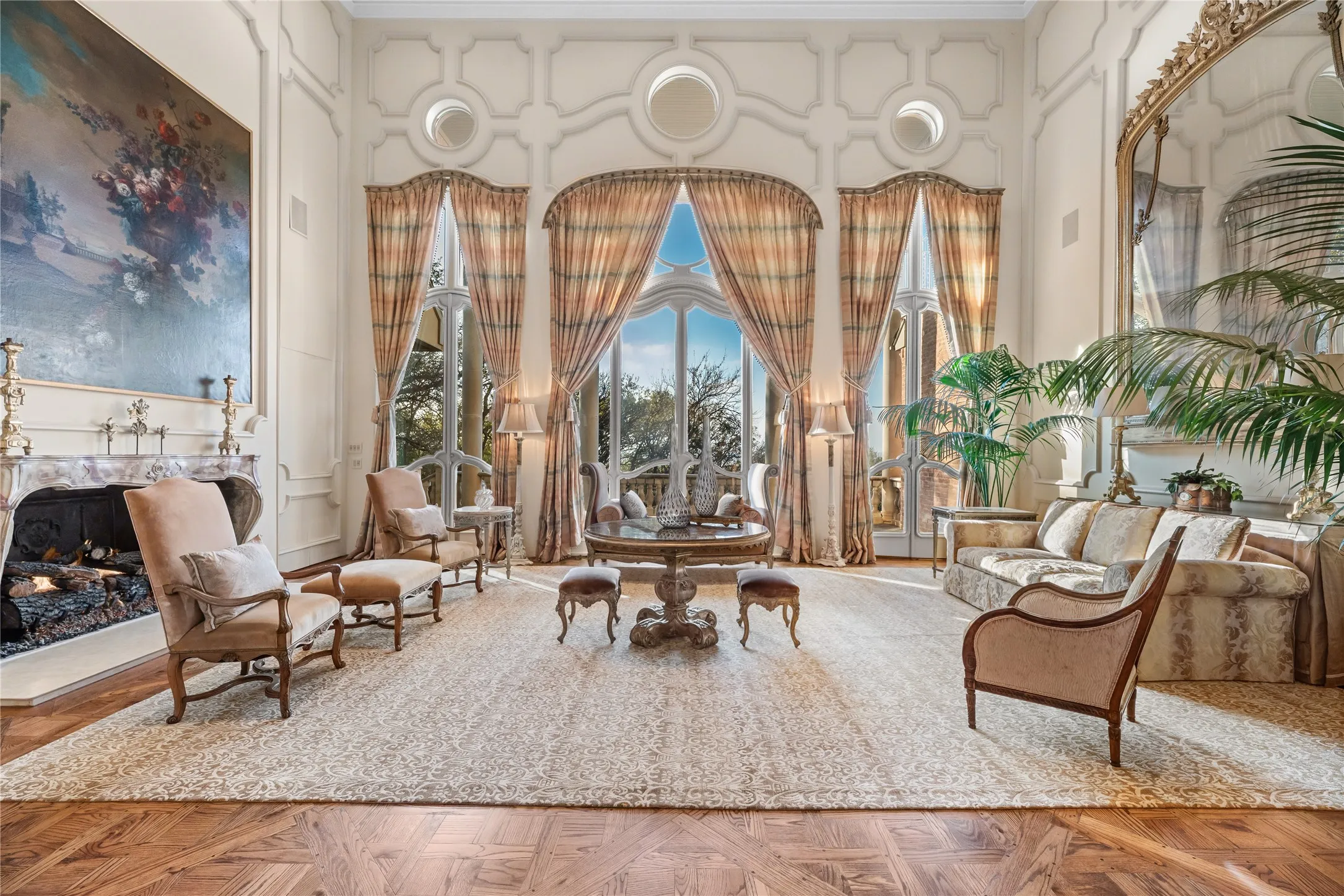 French Chateau windows imported and converted to working doors