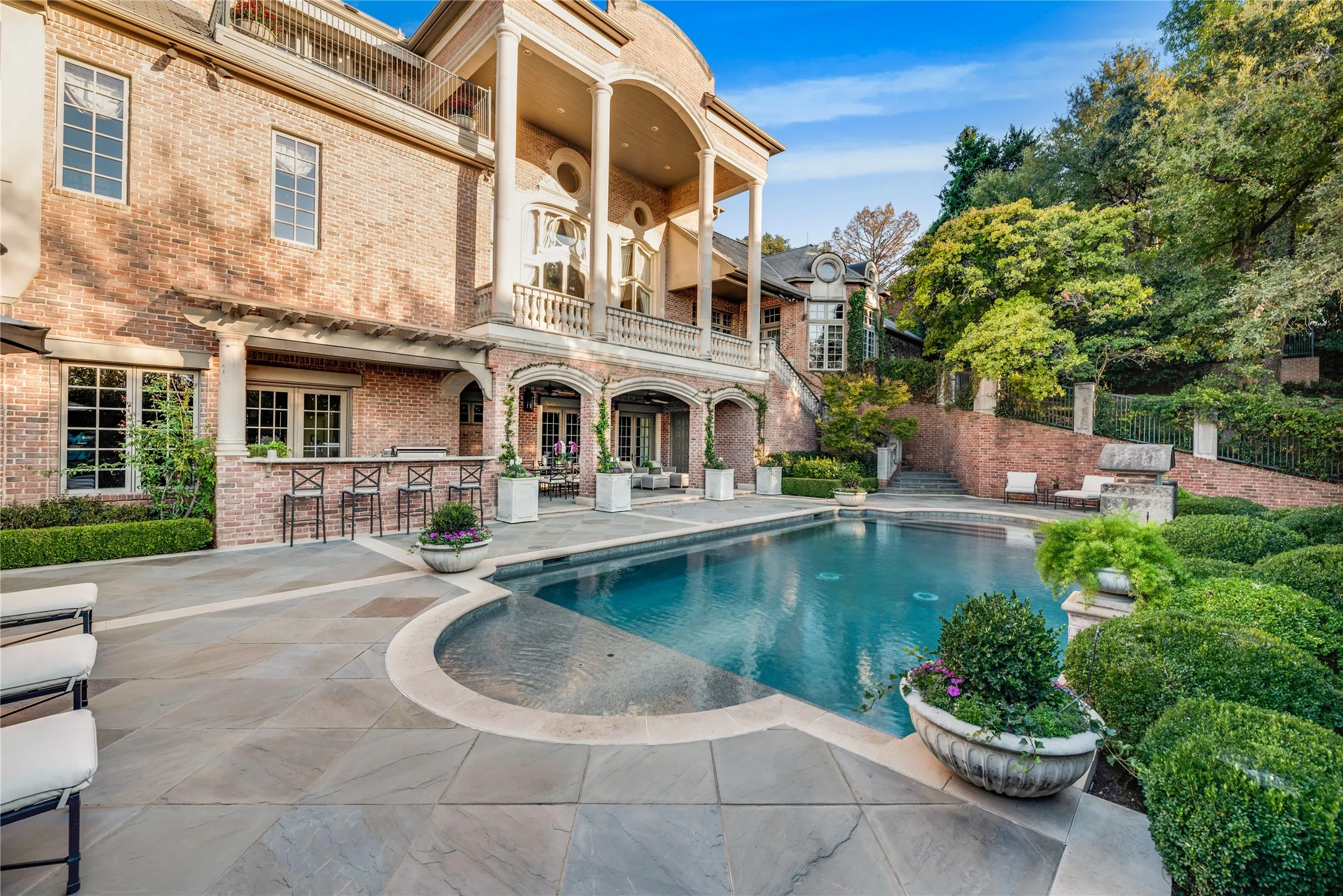 Privacy in backyard is unmatched