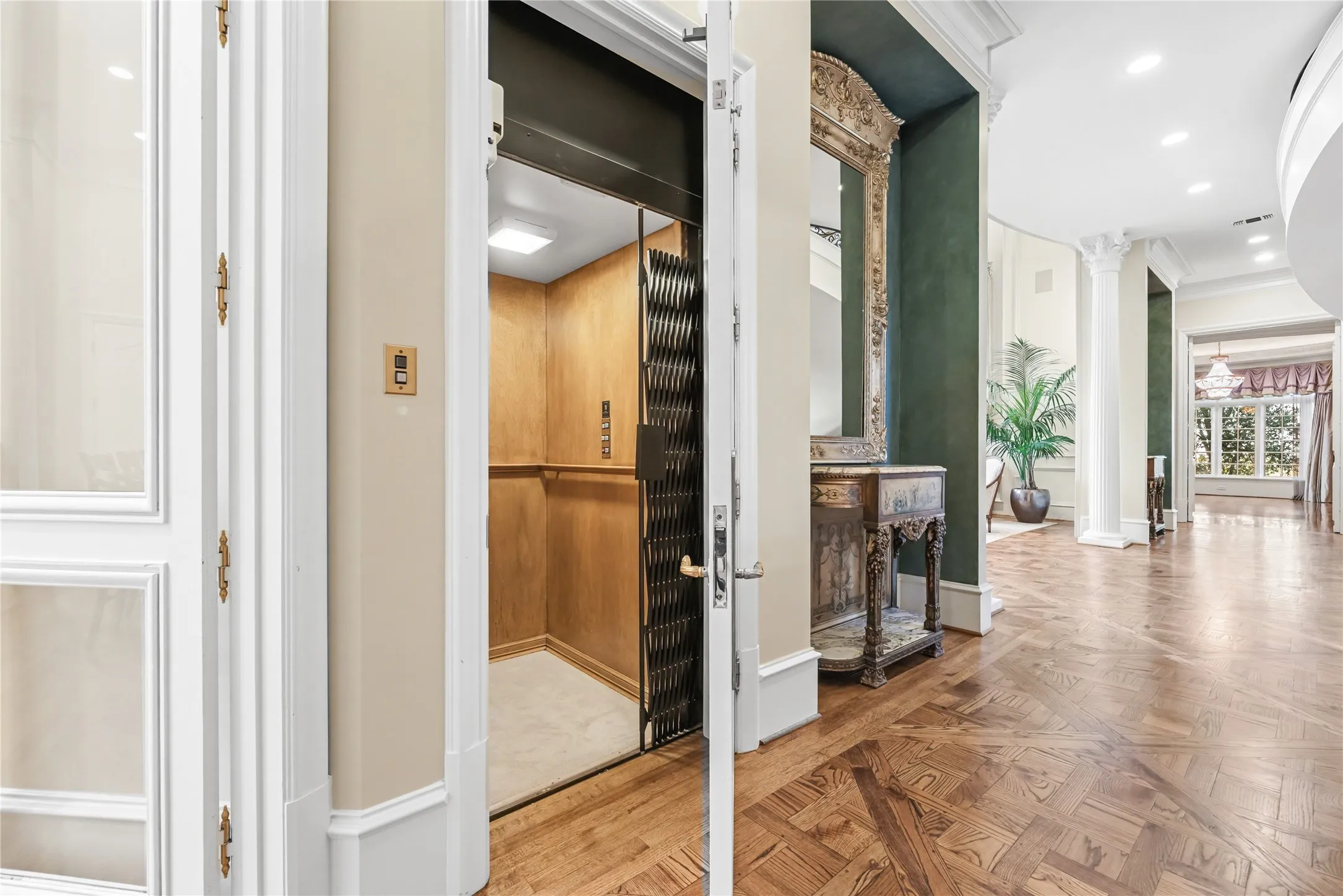 Main floor elevator with access to all 3 levels