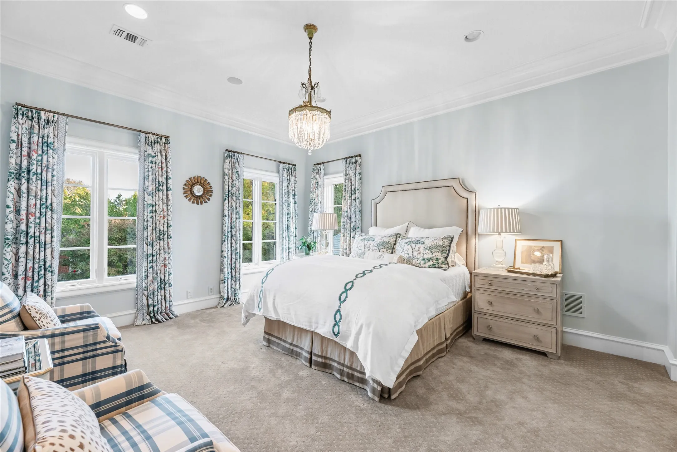 1 of 3 bedrooms upstairs