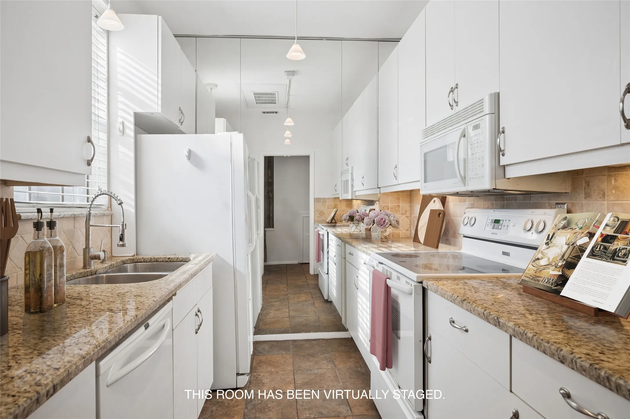 This Picture Of The Kitchen Has Been Virtually Staged.