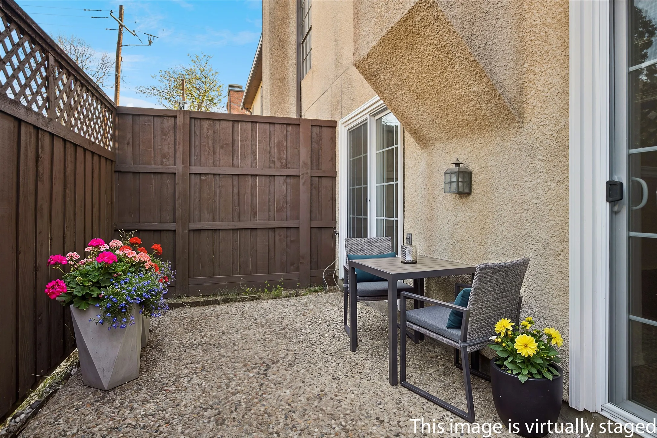This Patio Picture Has Been Virtually Staged.