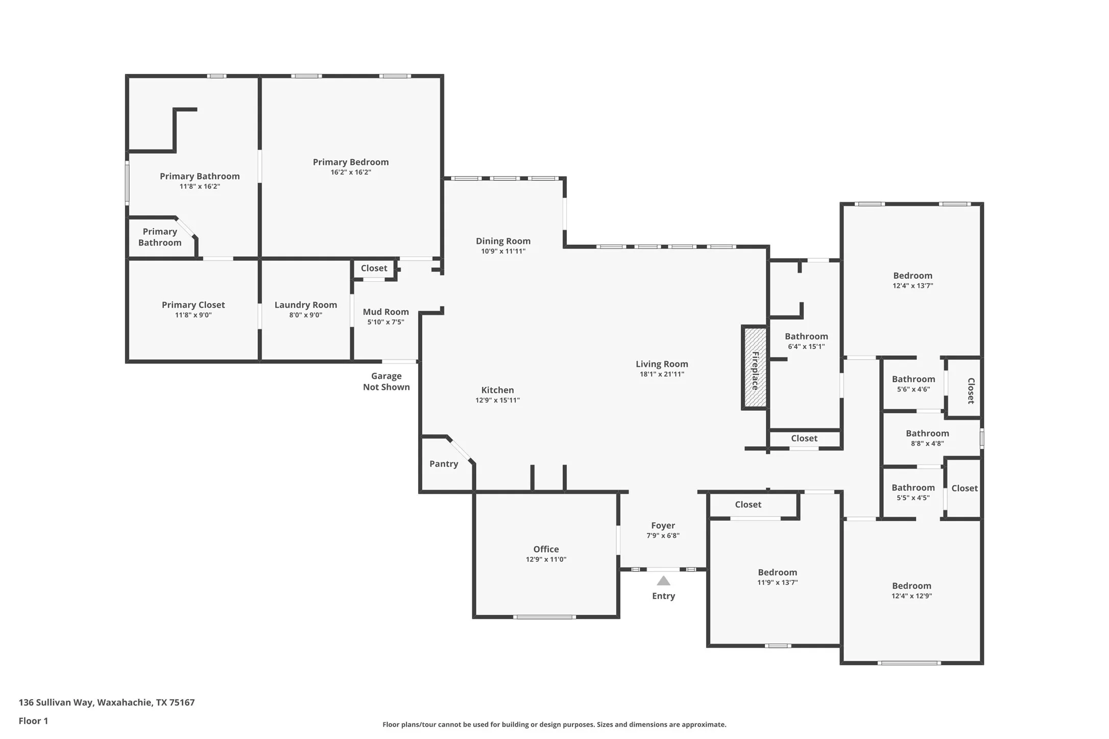 Single Family Residence For Sale in Ellis County , 136 Sullivan Way, Waxahachie, Texas 75167, 5 Bedroom, 5 Bathroom, 5 Garage spaces, 3,922 Sqft, built in 2017, Preowned, mls#21214812, Real Estate Agent in Waxahachie, Homes For Sale in Ellis county, Homes For Sale in Waxahachie, Realtor in Waxahachie Texas, Real Estate Brokerage Independent Realty Texas, Luminita Cordes Realtor
