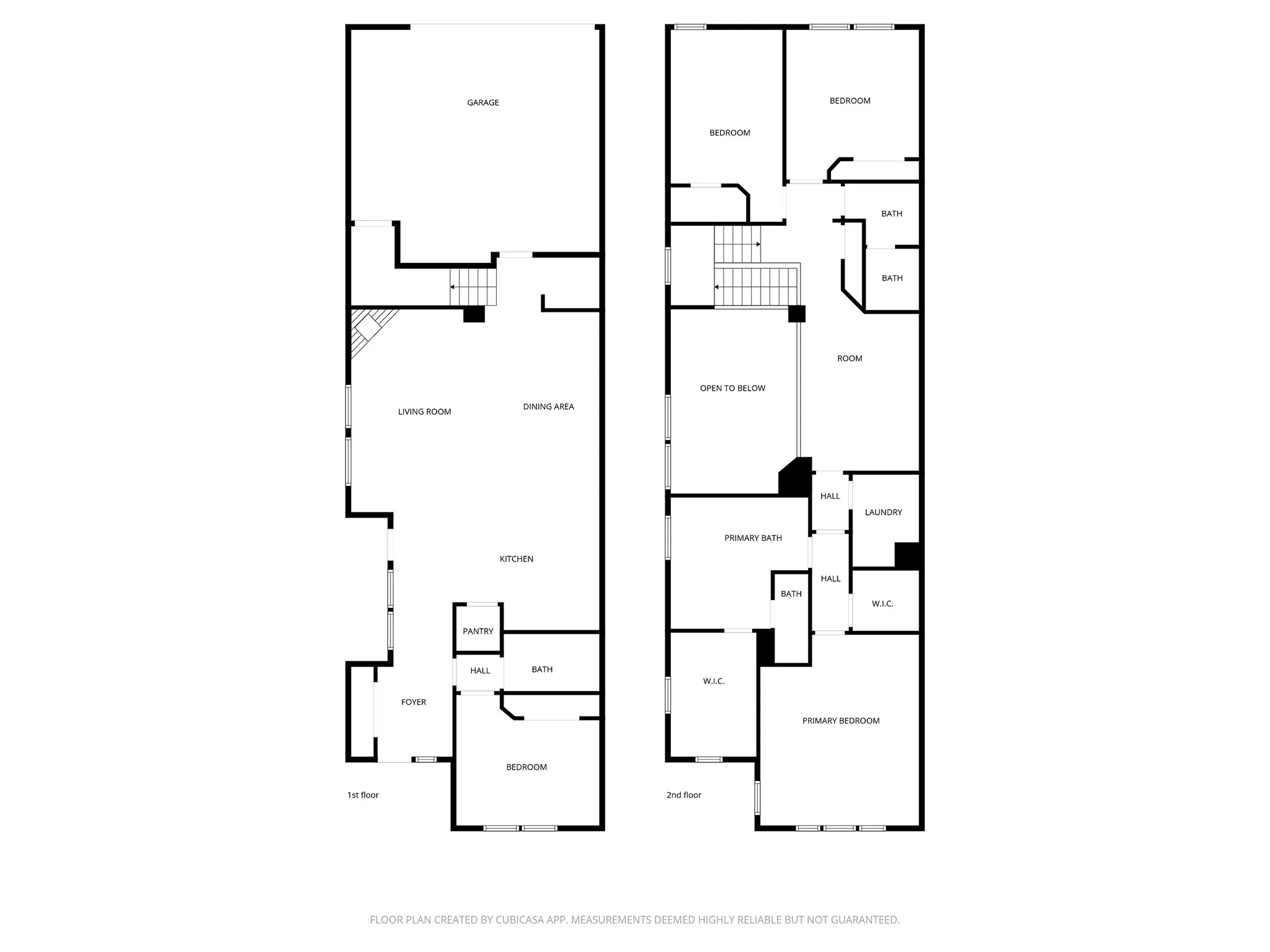 View of room layout