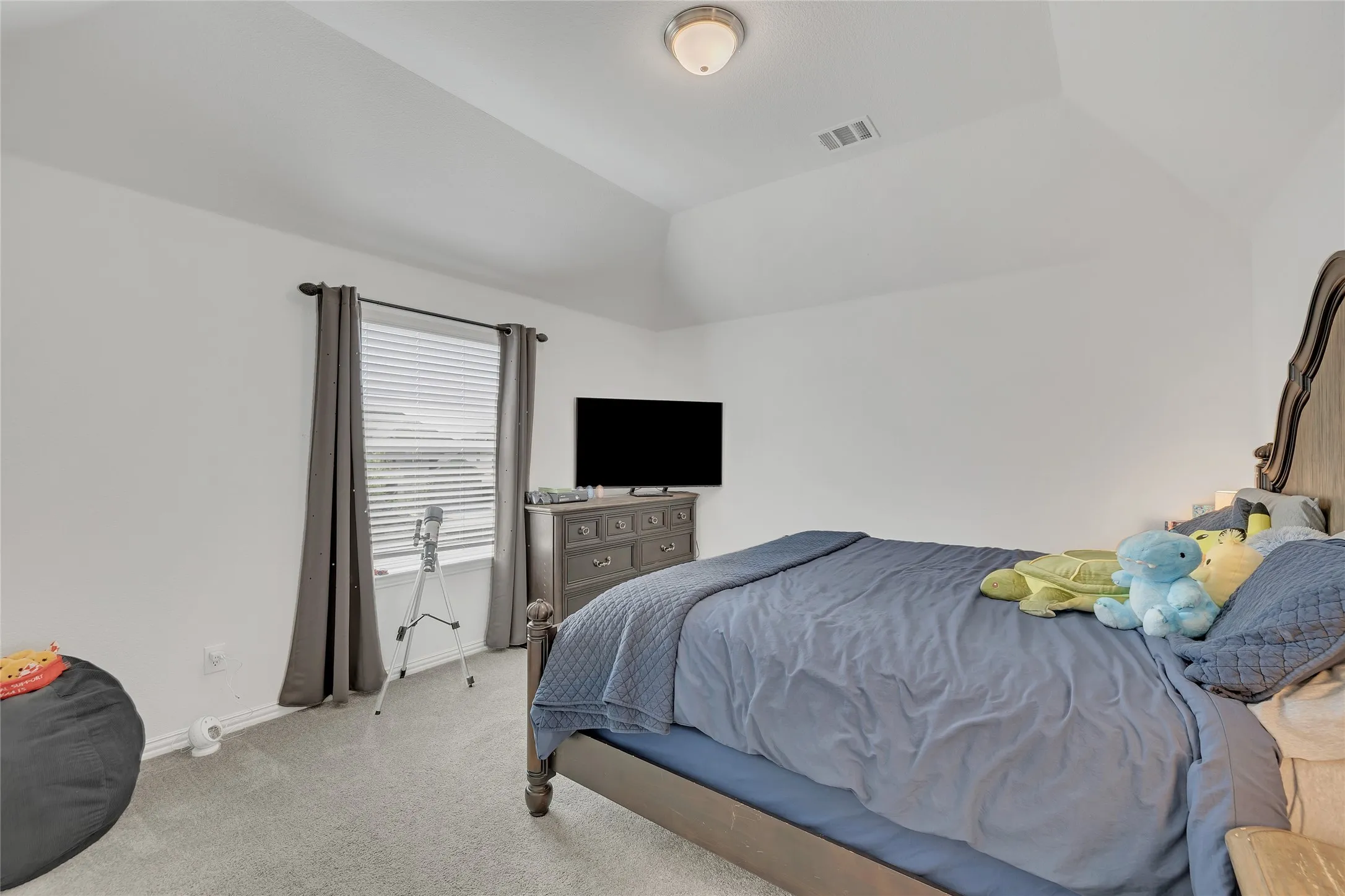 Bedroom #5 and located on the 2nd floor. That IS a king sized bed, for reference.