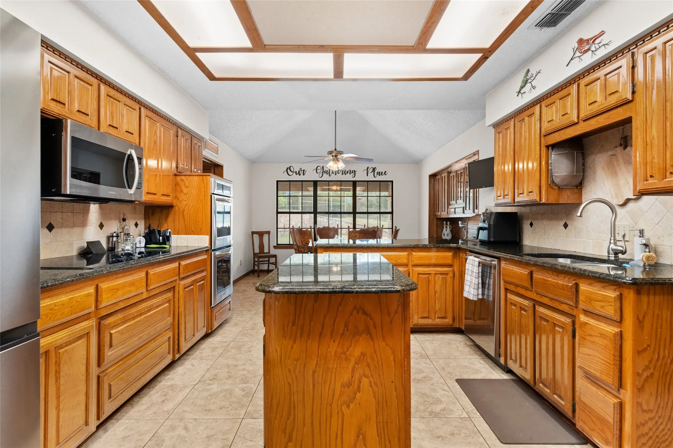 Nice Size Kitchen with Island