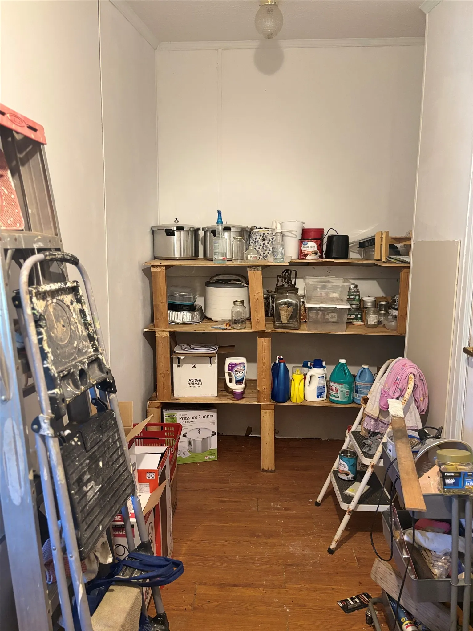 View of storage area