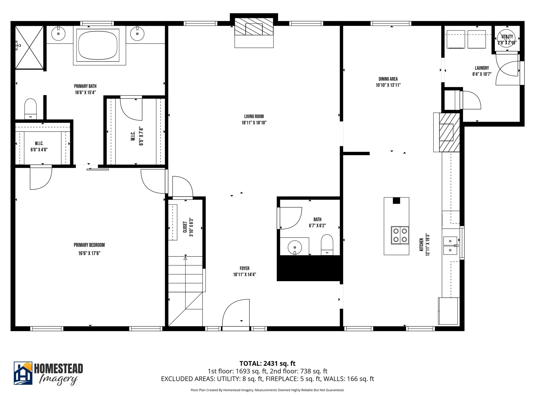 View of home floor plan