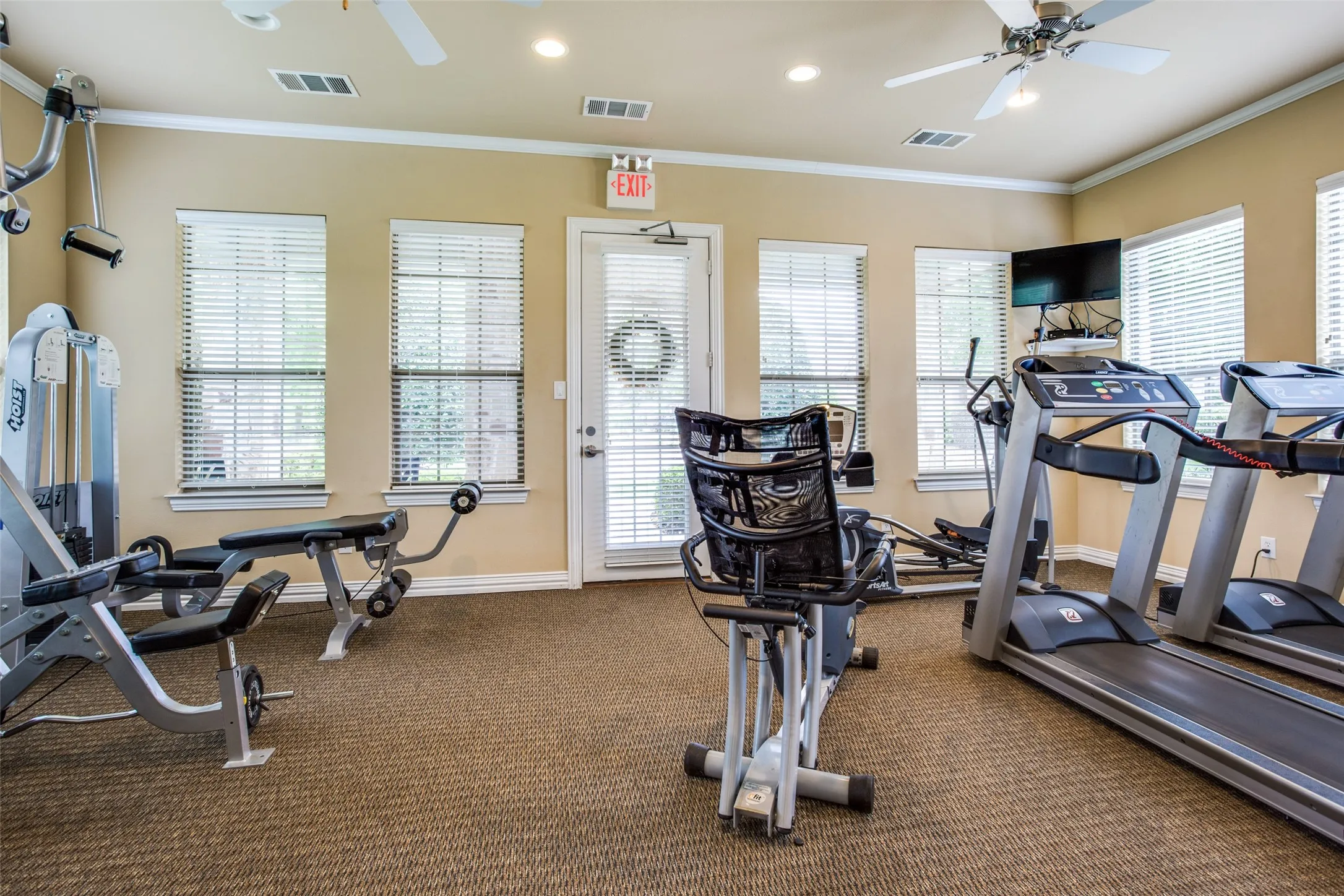 Community fitness center.