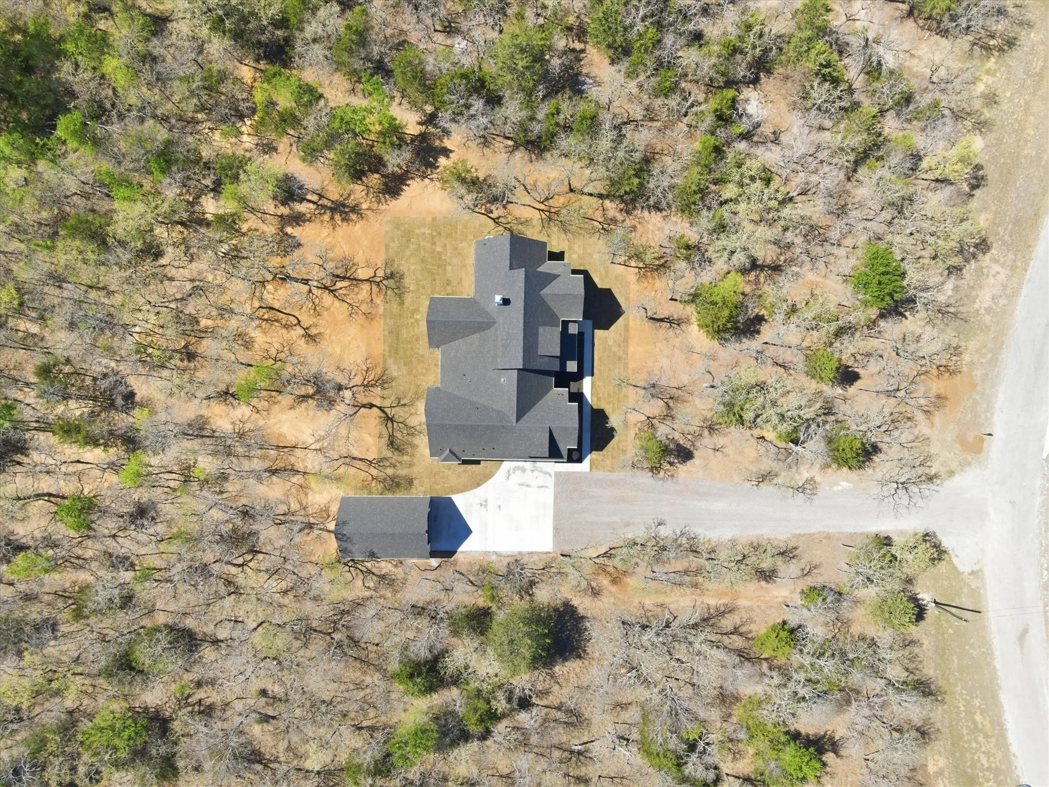 Aerial view of property and surrounding area