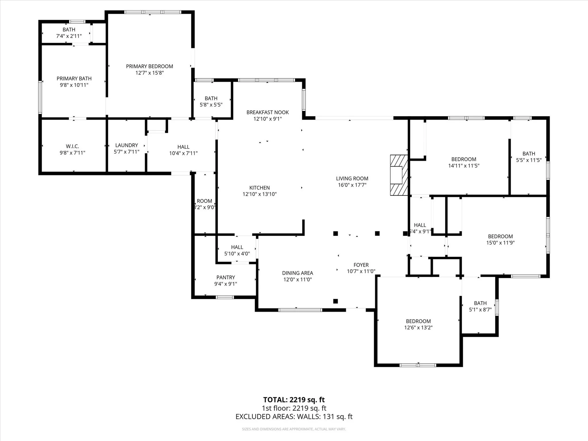 View of property floor plan