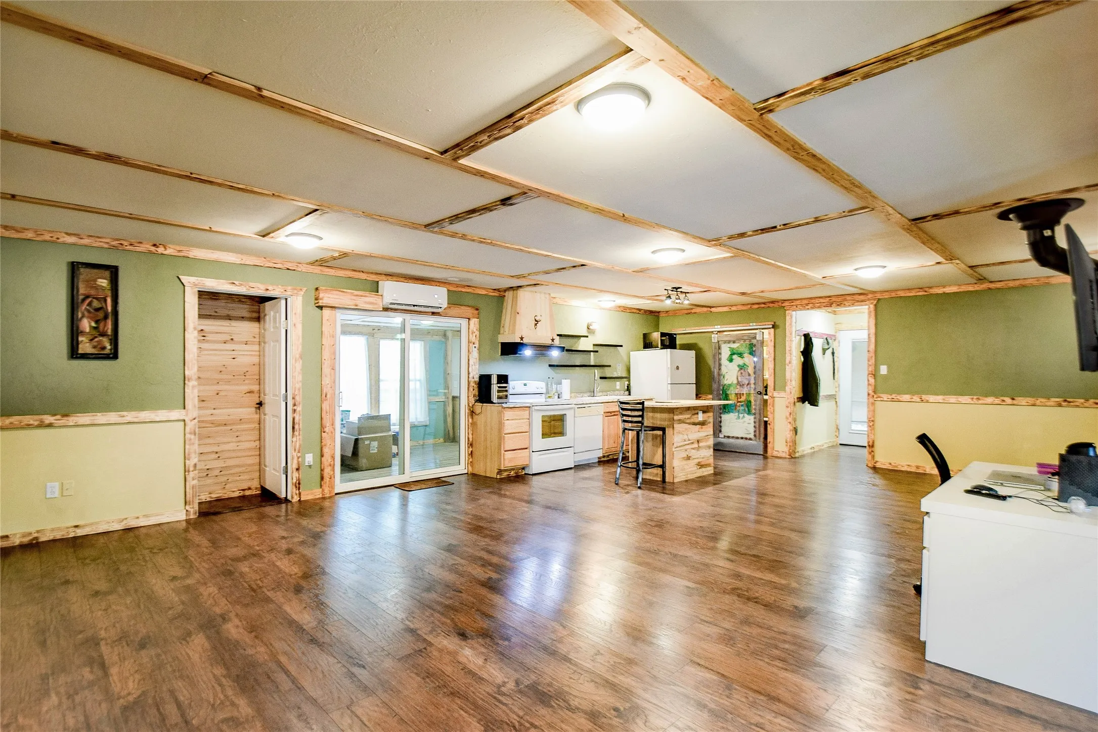 Wonderful open living area and kitchen provide ample space for all your family needs.