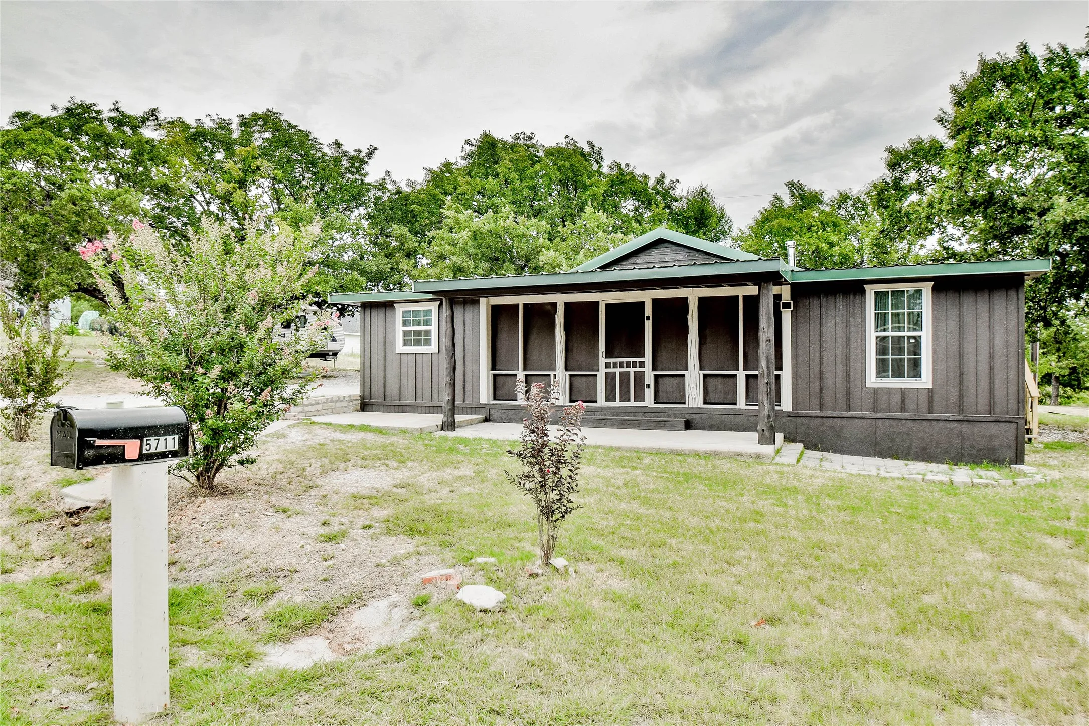 Great opportunity to live close the lake in Arrowhead Shores in this great 3 Bedroom, 2 bath renovated modern rustic home.