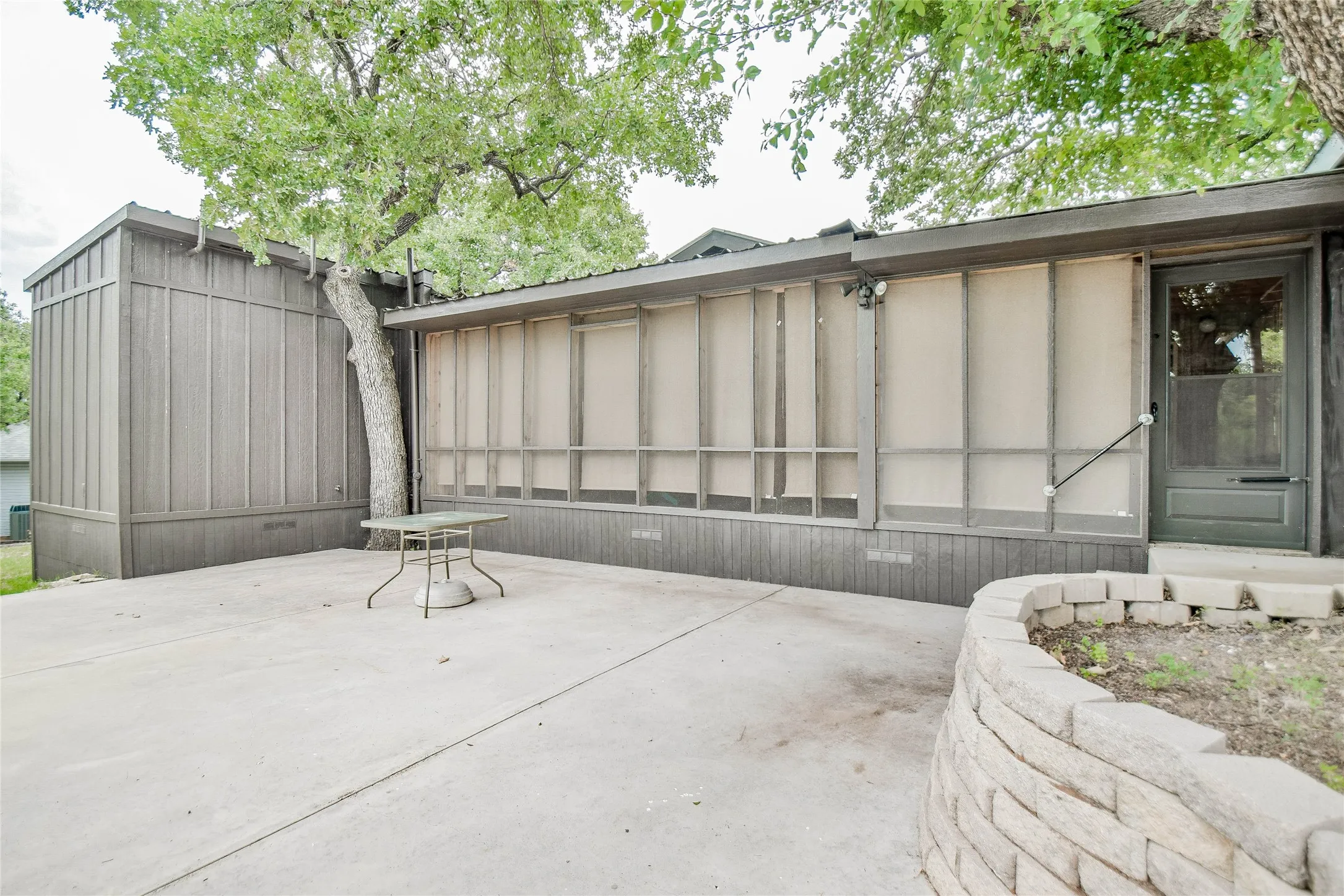 Lots of patio space - perfect for outdoor grilling!