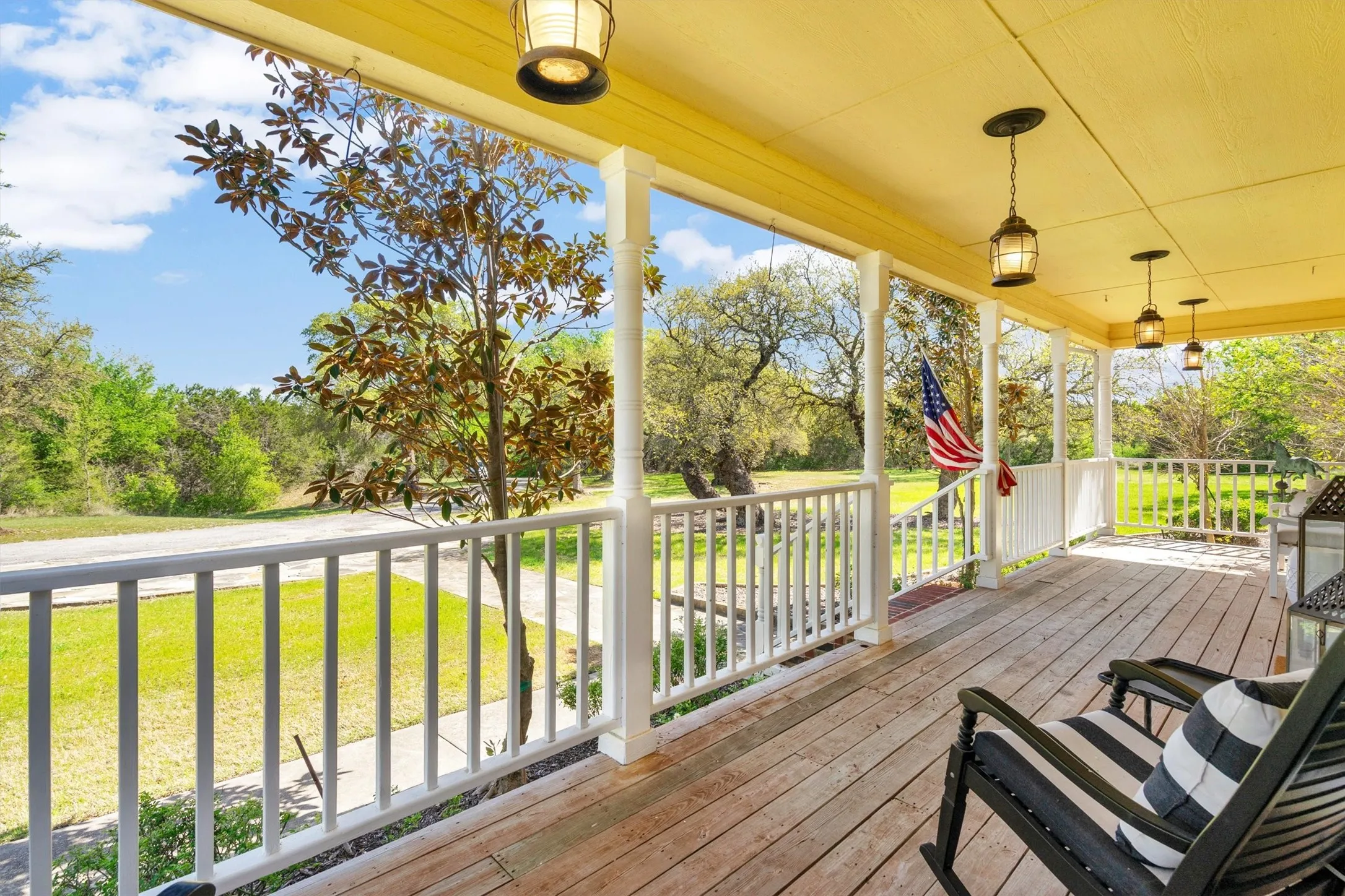 Fabulous views from porch.