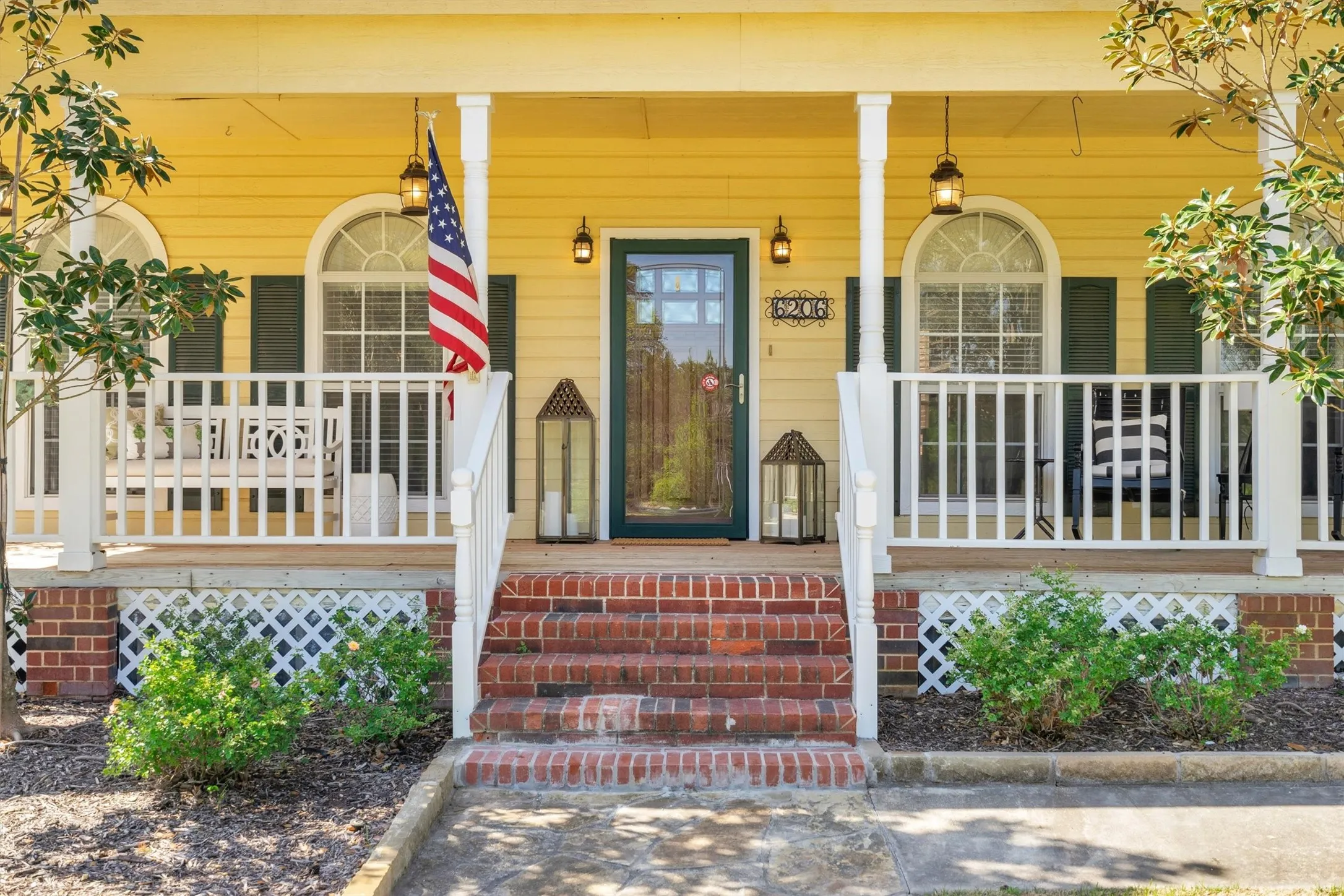 front door.
