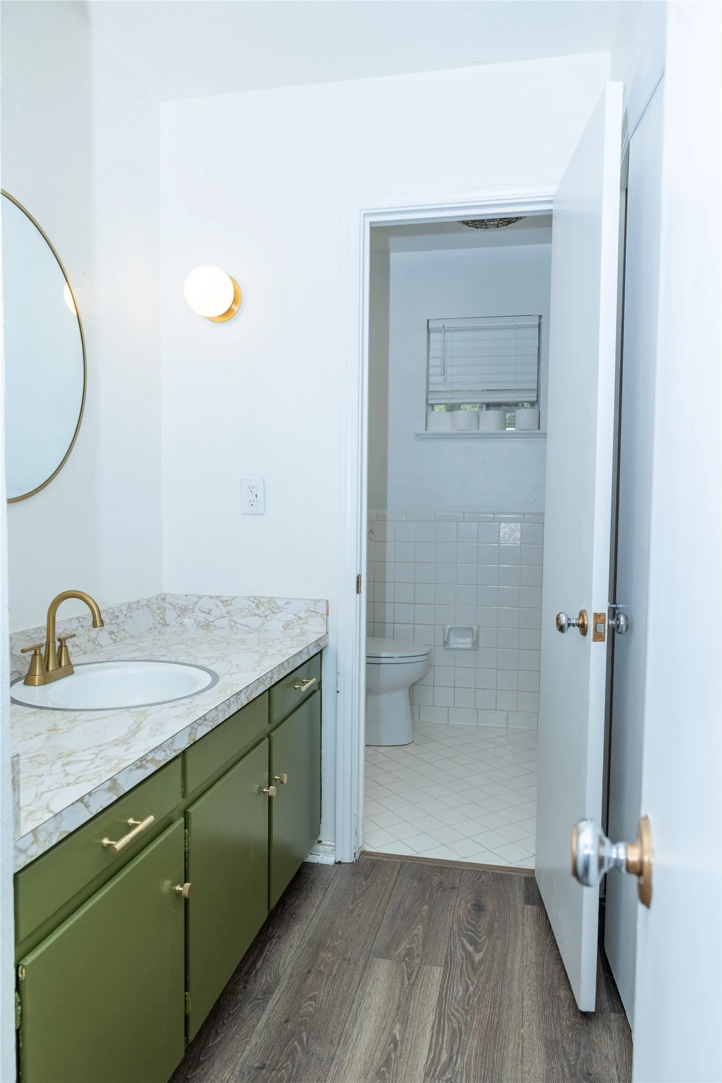 Vanity for primary suite.