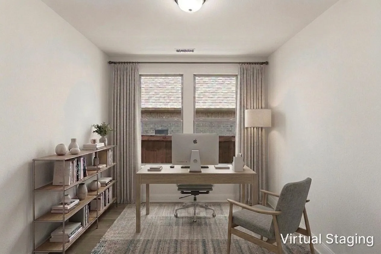 1733 Hillside Stroll - Home Office Virtually Staged
