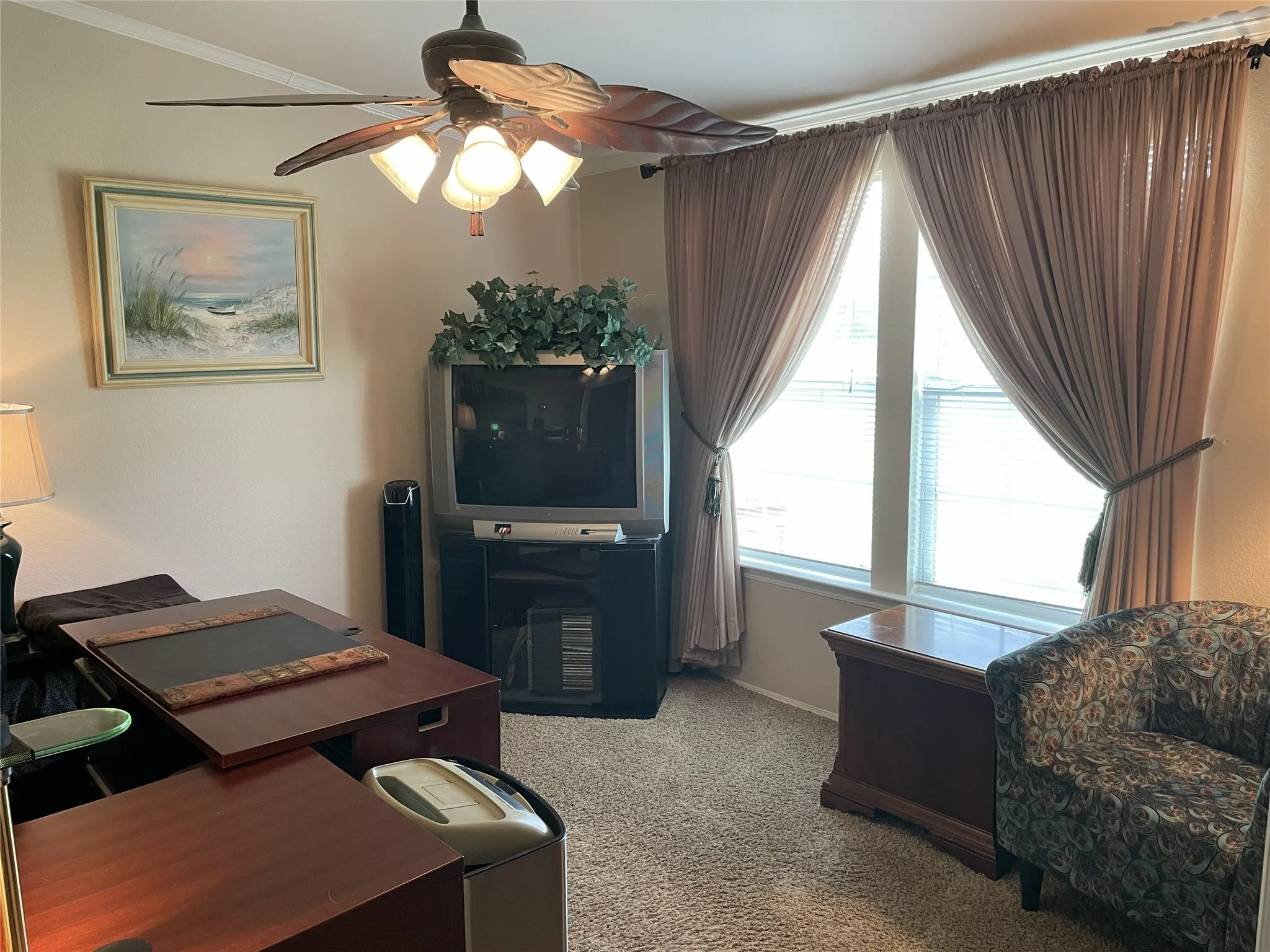 Office is off the primary bedroom