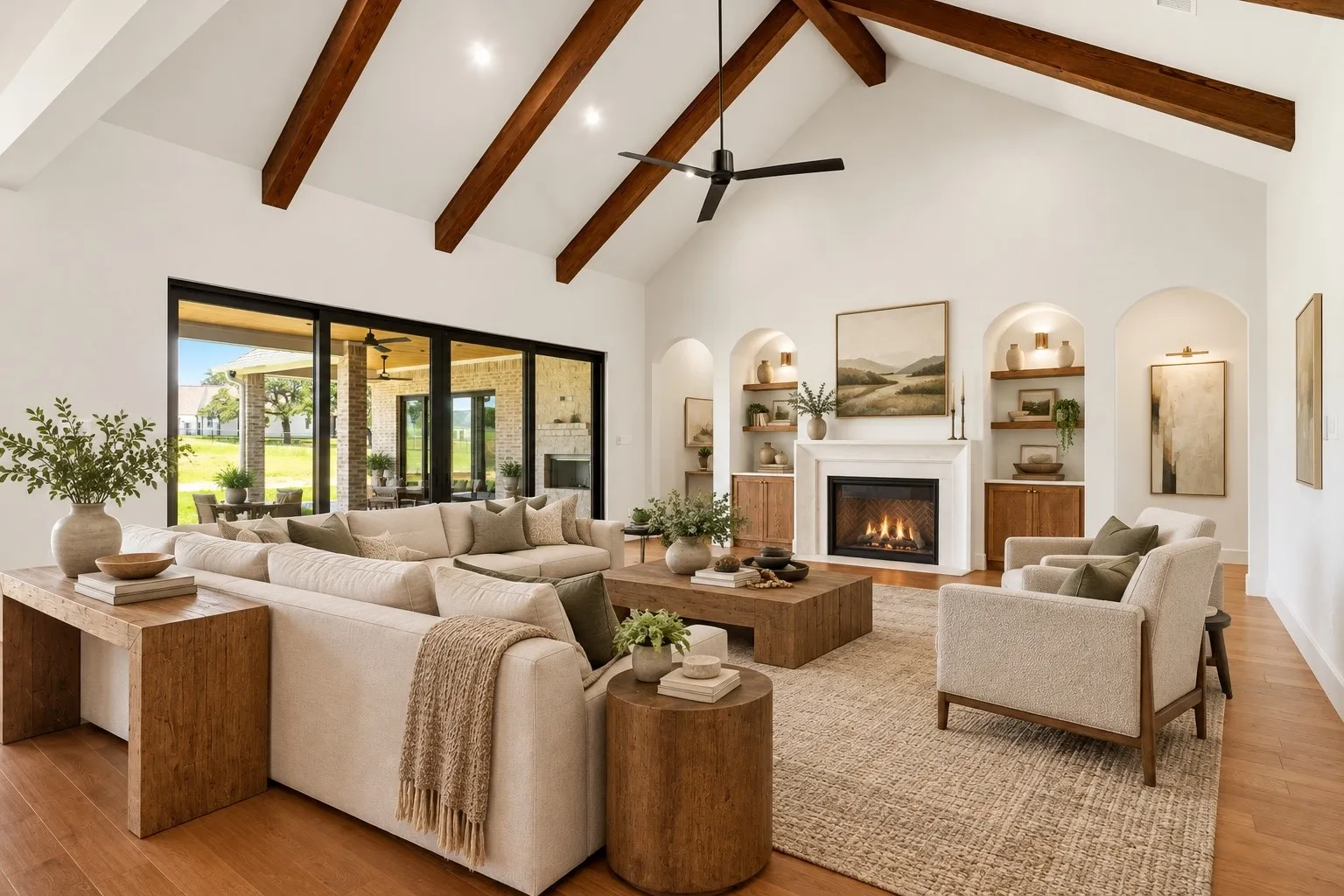 Virtual Staging in main living area